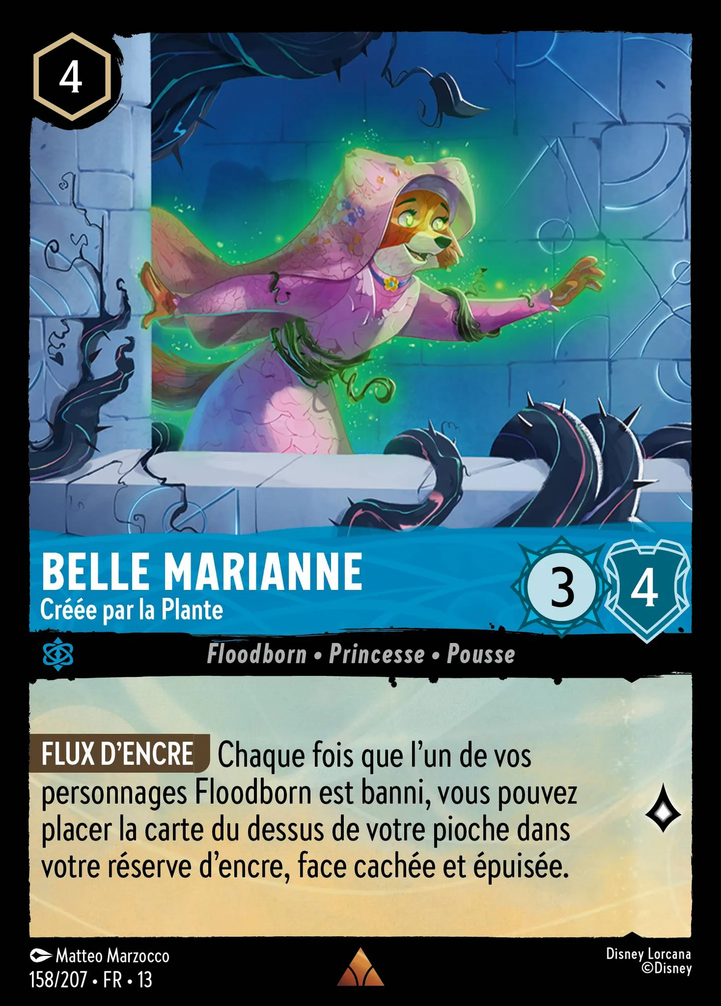 Belle Marianne - Créée par la Plante — Attack of the Vine! — Lorcana