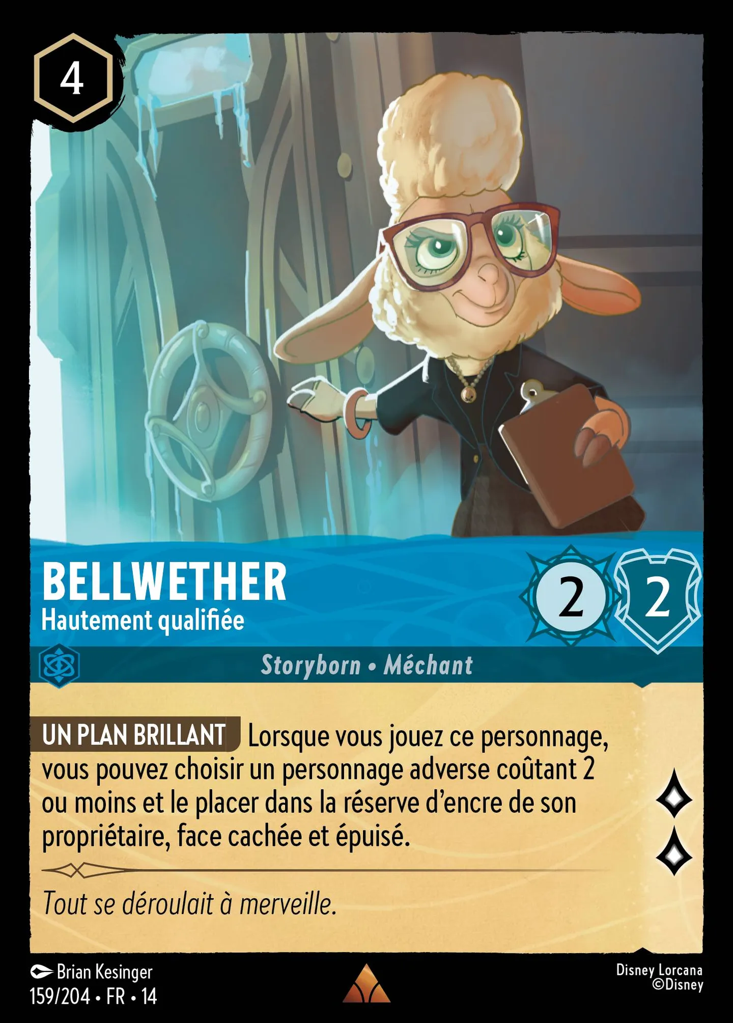 Bellwether - Hautement qualifiée — Hyperia City — Lorcana