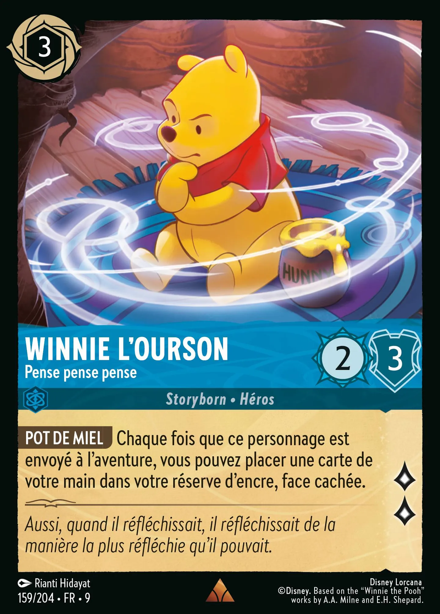Winnie l'ourson - Pense pense pense — Fabled — Lorcana