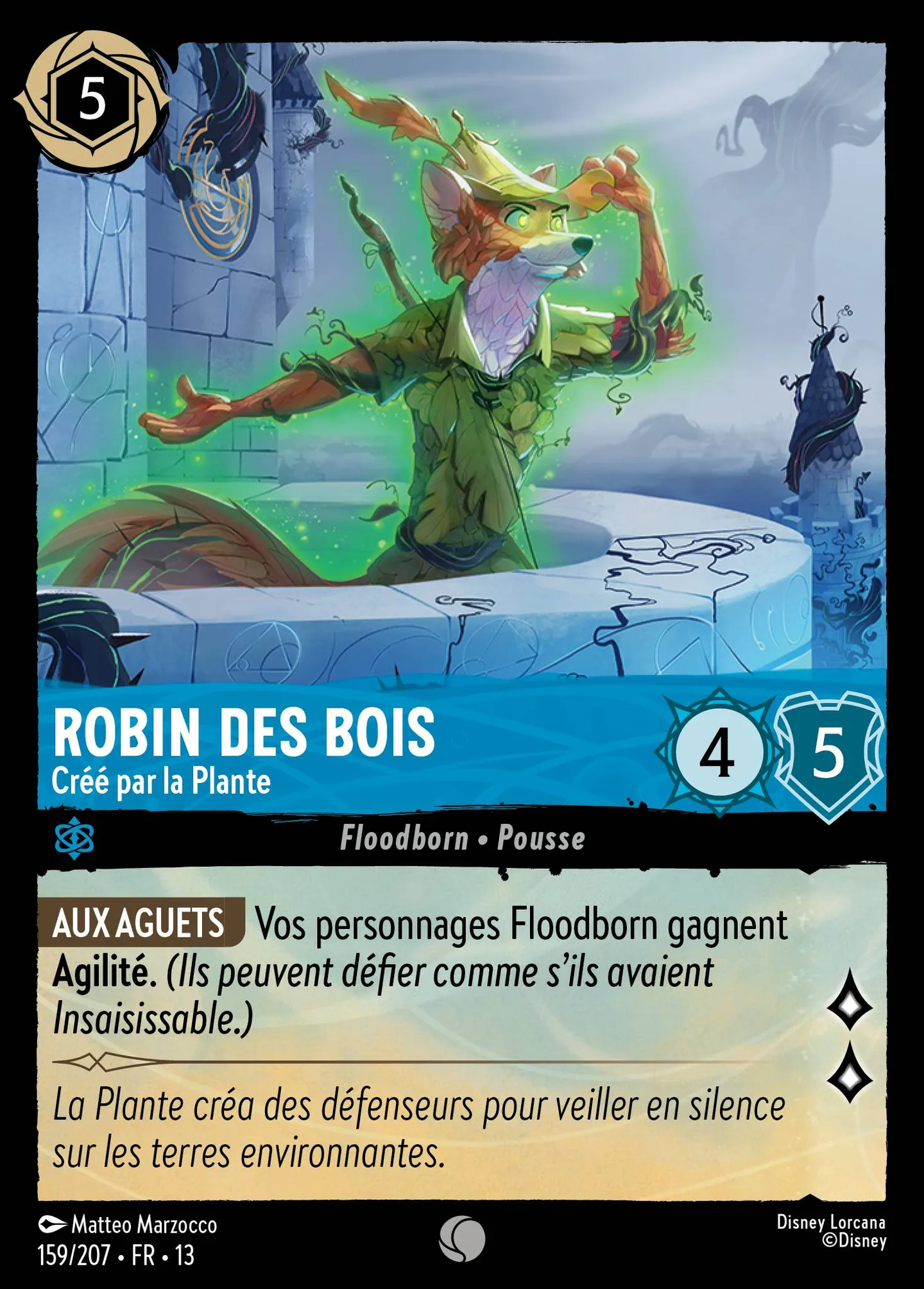 Robin des Bois - Créé par la Plante — Attack of the Vine! — Lorcana