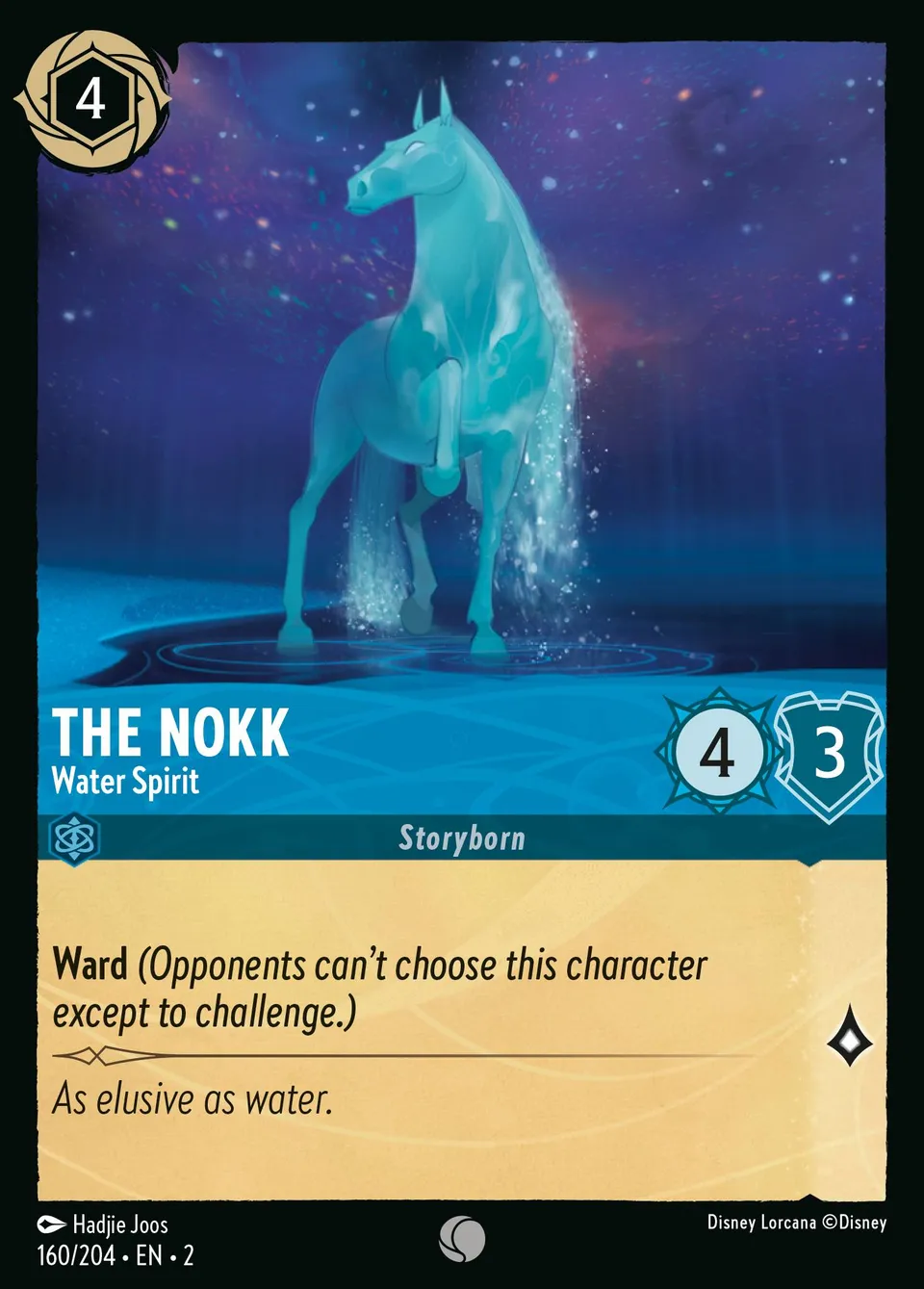 The Nokk - Water Spirit from Rise of the Floodborn - Lorcana