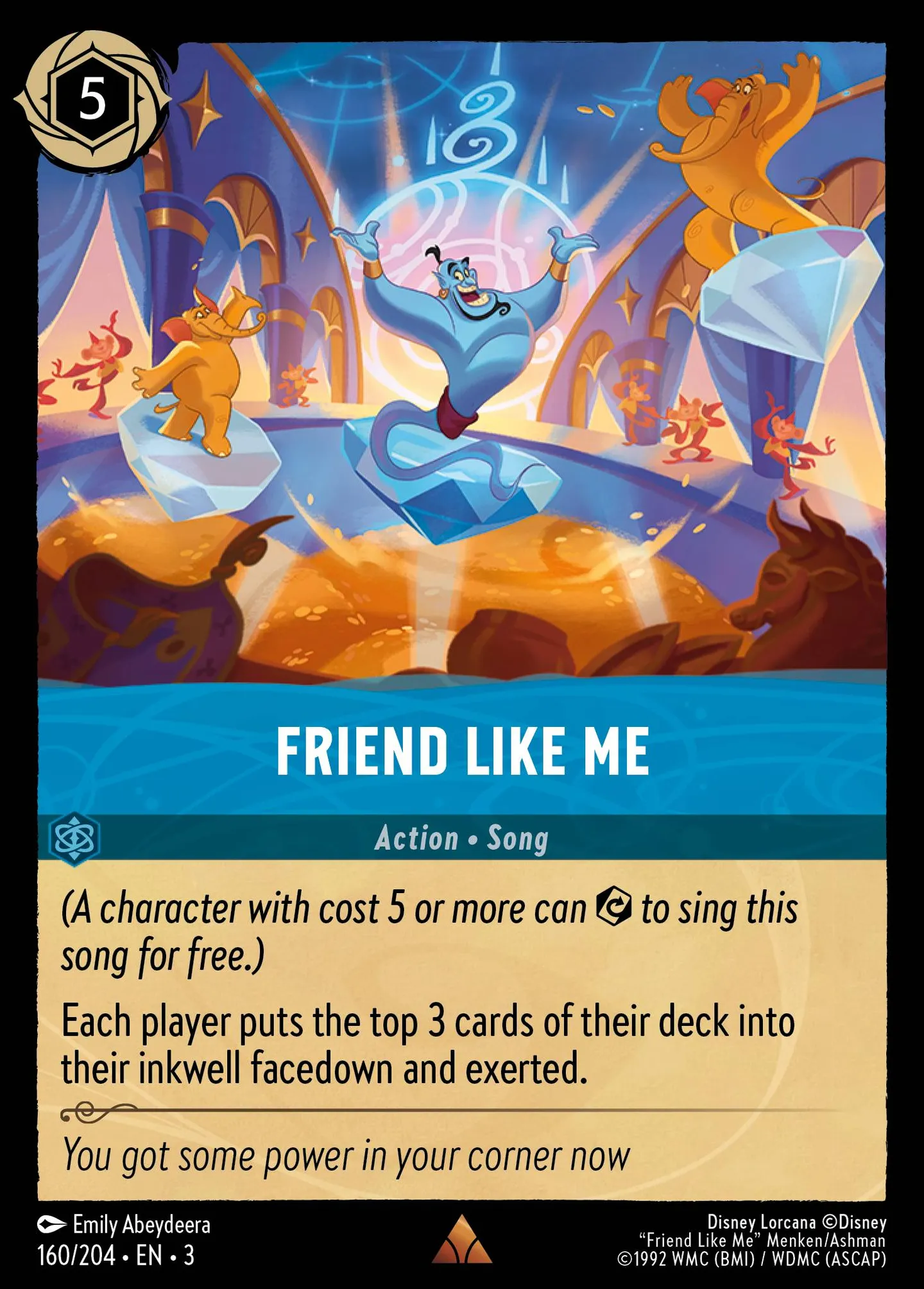 Friend Like Me — Into the Inklands — Lorcana