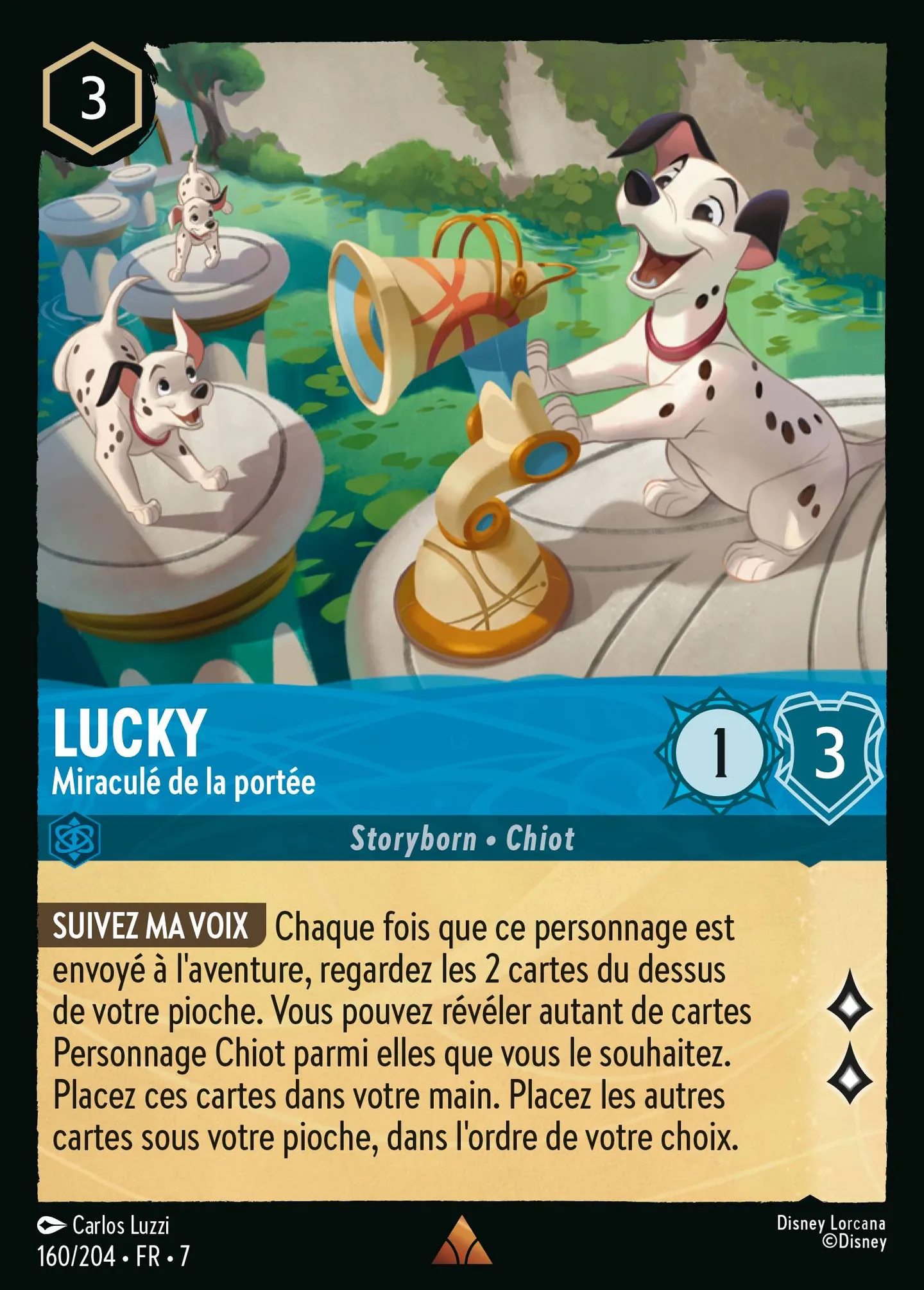 Lucky - Miraculé de la portée — Archazia's Island — Lorcana