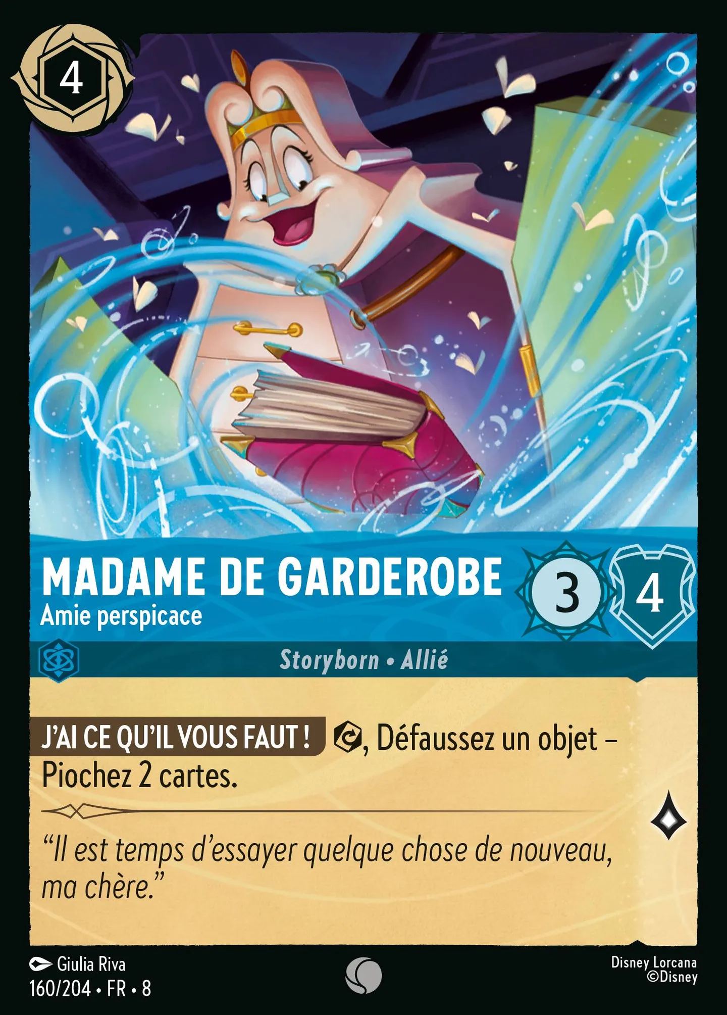 Madame De Garderobe - Amie perspicace — The Reign of Jafar — Lorcana