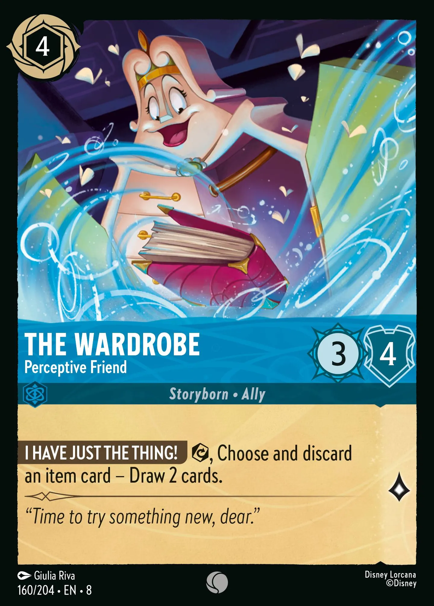 Madame De Garderobe - Amie perspicace — The Reign of Jafar — Lorcana