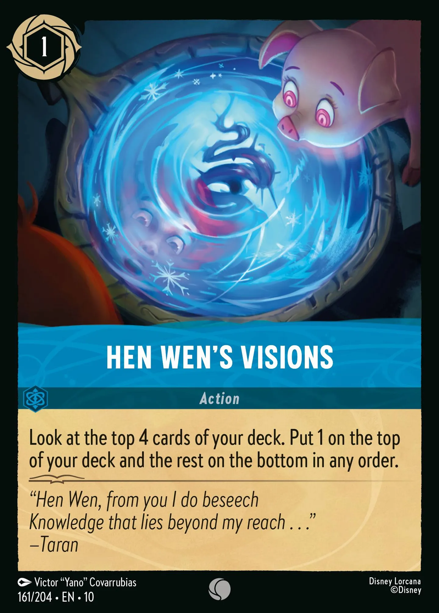 Visions de Tirelire — Whispers in the Well — Lorcana