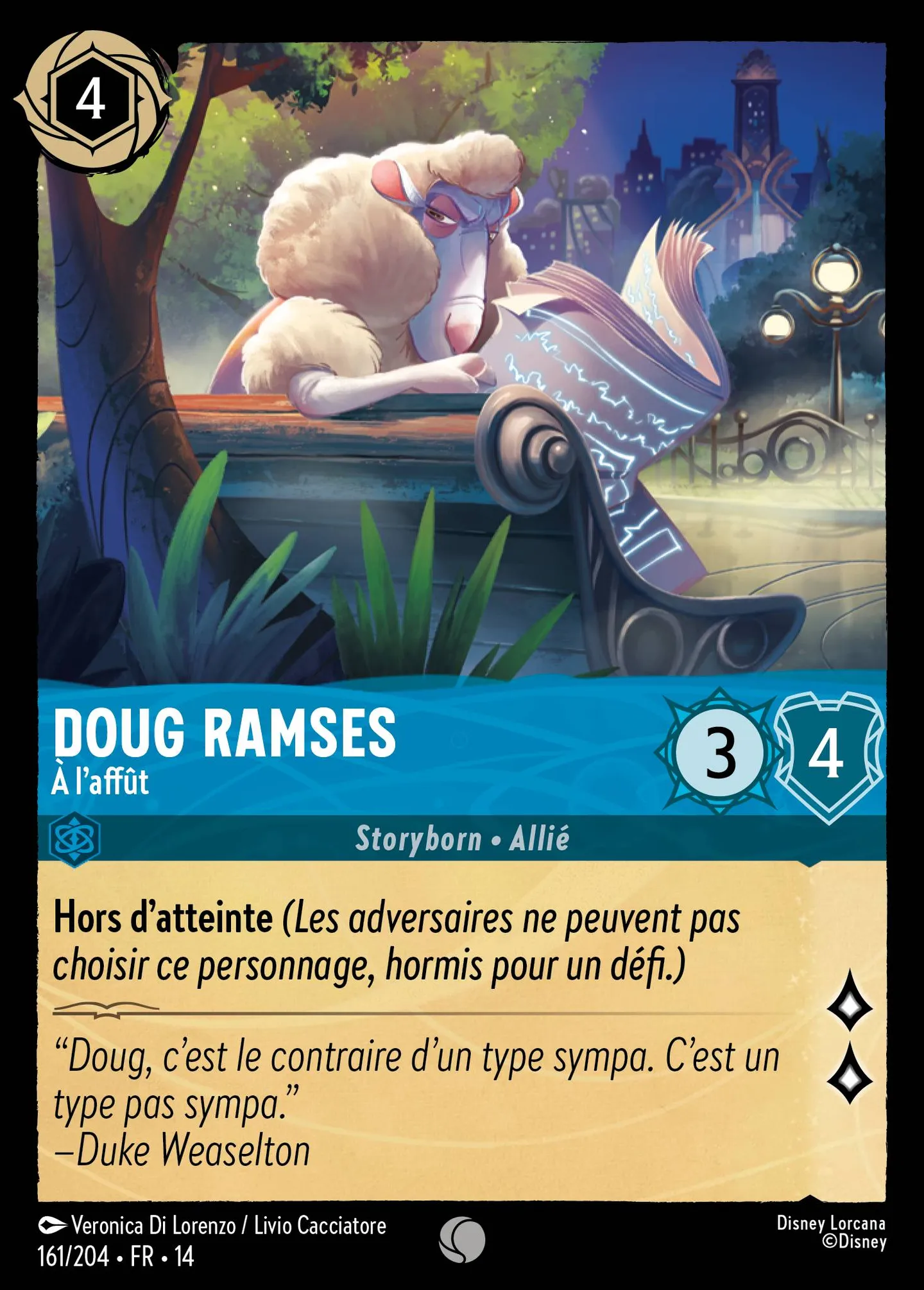 Doug Ramses - À l'affût — Hyperia City — Lorcana
