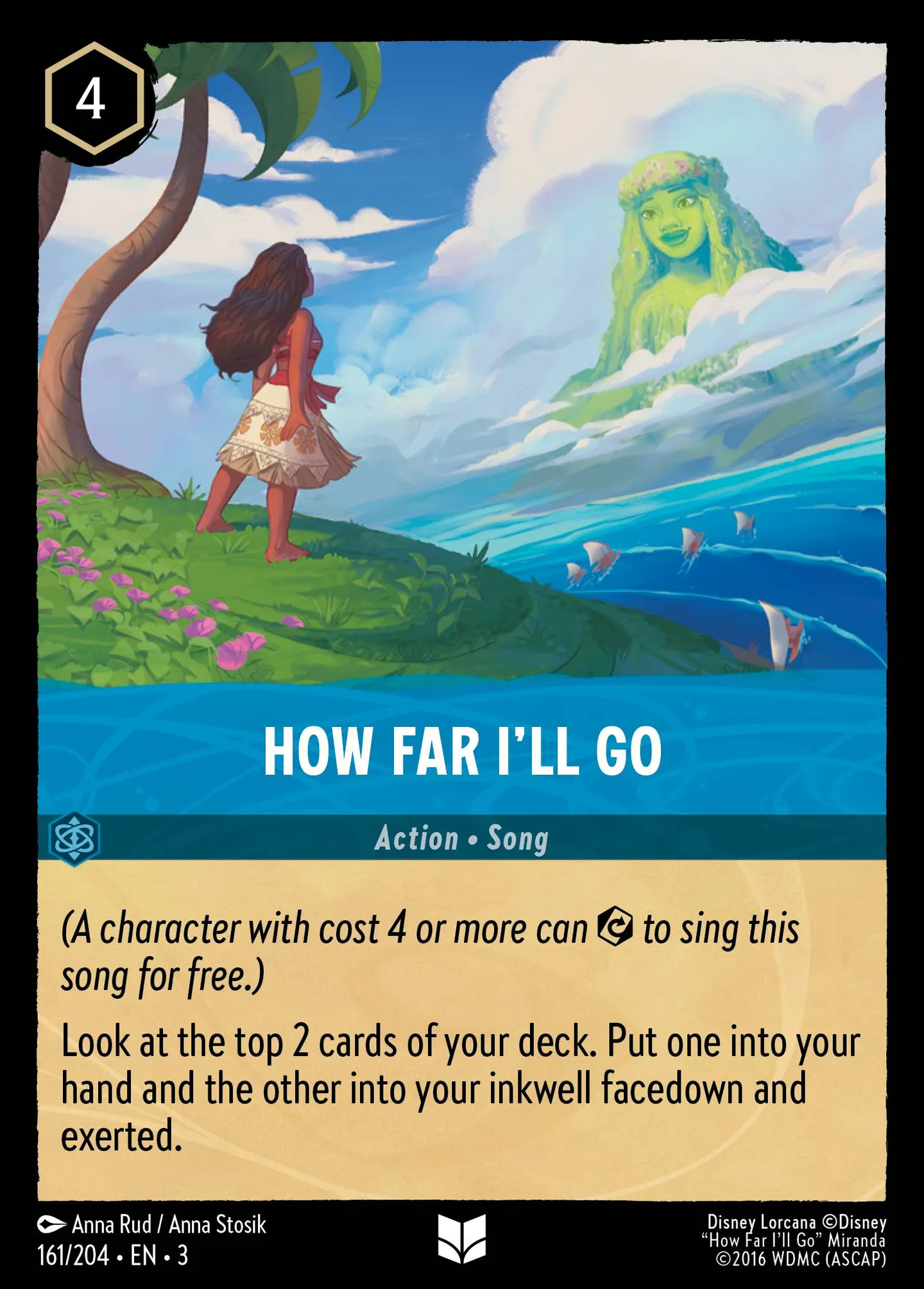 How Far I'll Go — Into the Inklands — Lorcana