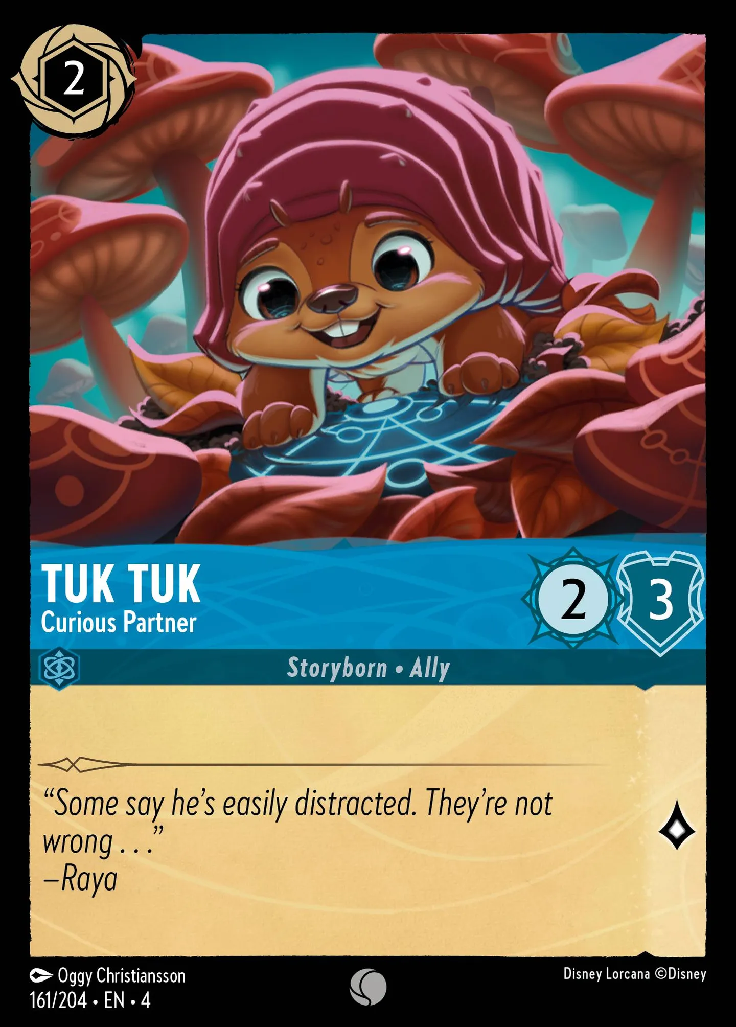 Tuk Tuk - Curious Partner — Ursula's Return — Lorcana