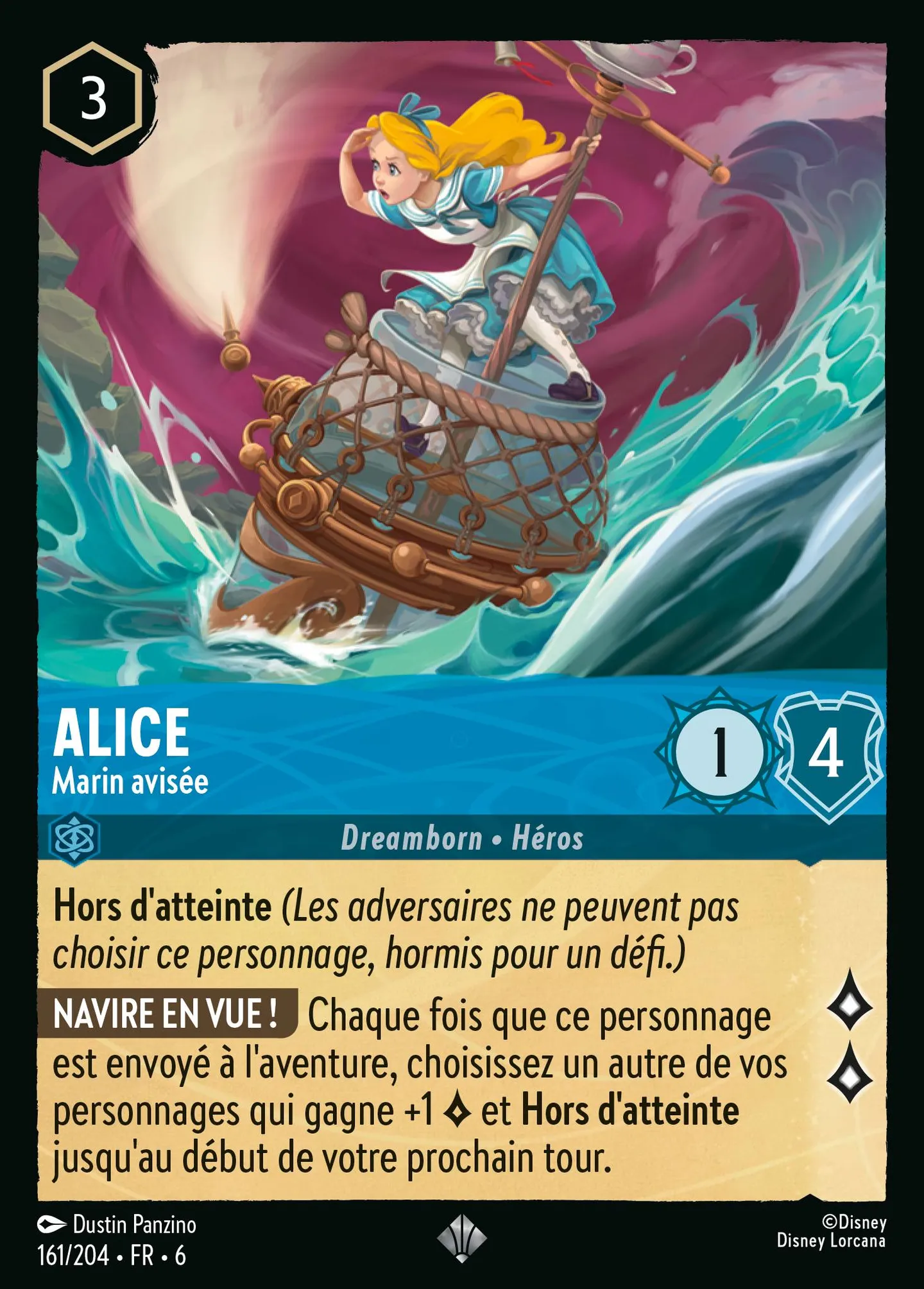 Alice - Marin avisée — Azurite Sea — Lorcana