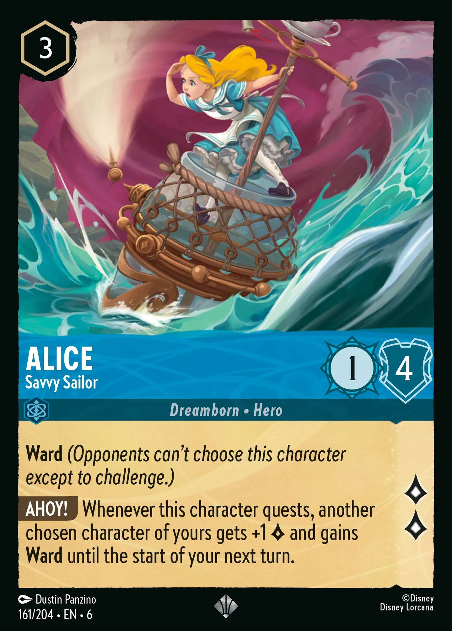 Alice - Savvy Sailor — Azurite Sea — Lorcana