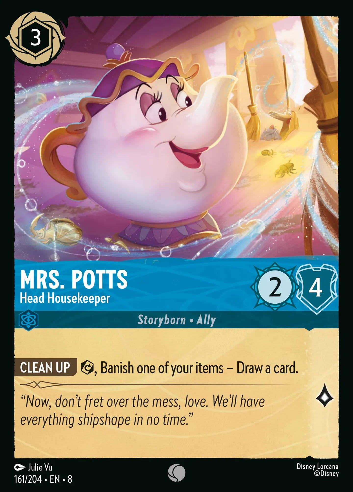 Mrs. Potts - Head Housekeeper — The Reign of Jafar — Lorcana