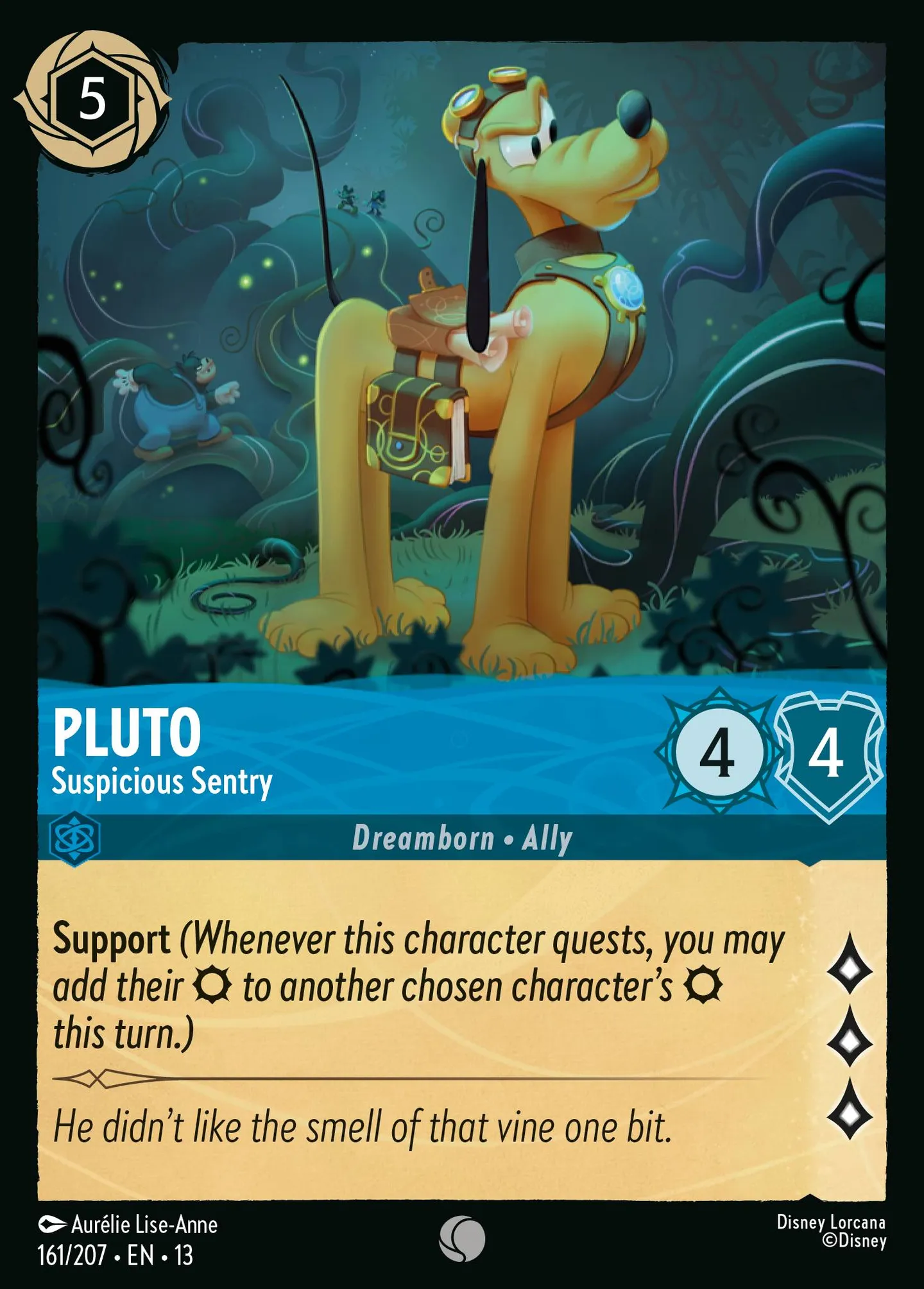 Pluto - Sentinelle suspicieuse — Attack of the Vine! — Lorcana