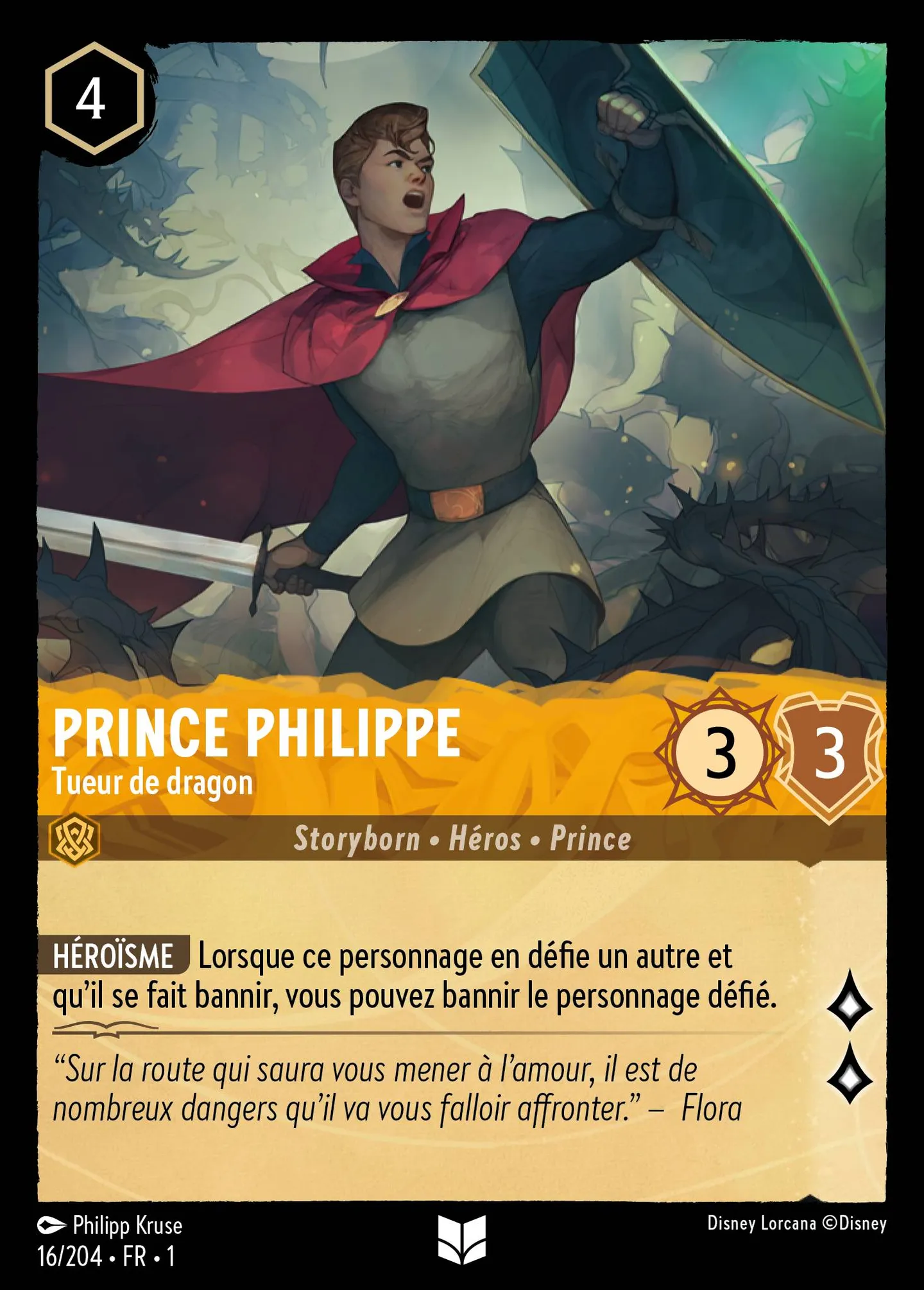 Prince Philippe - Tueur de dragon — The First Chapter — Lorcana