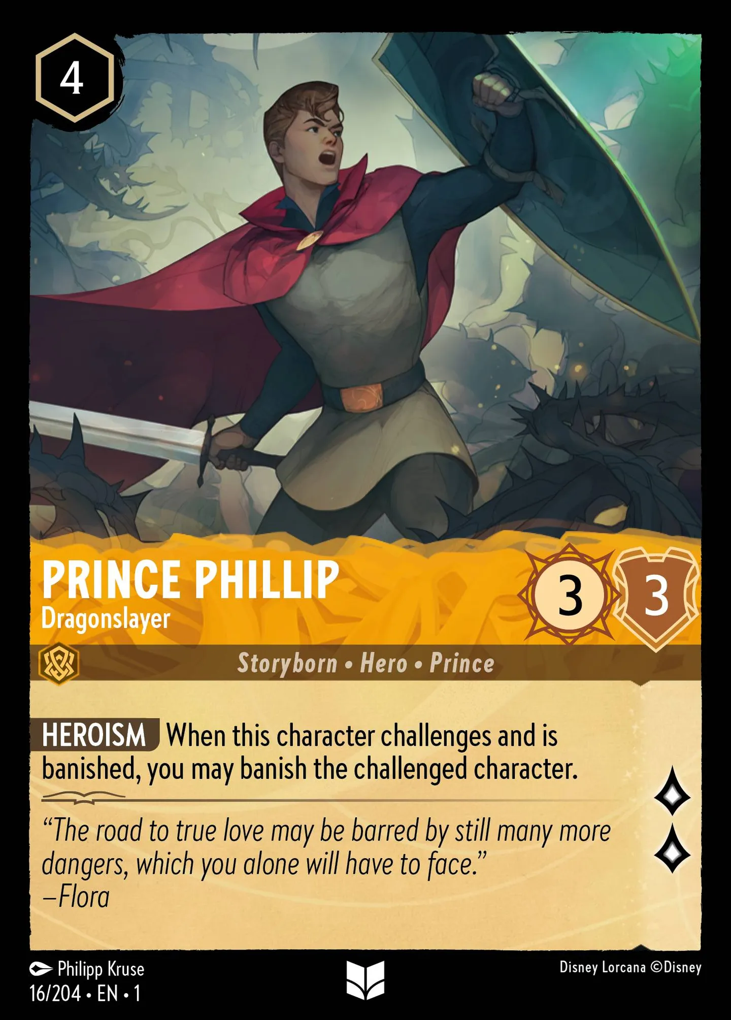 Prince Philippe - Tueur de dragon — The First Chapter — Lorcana