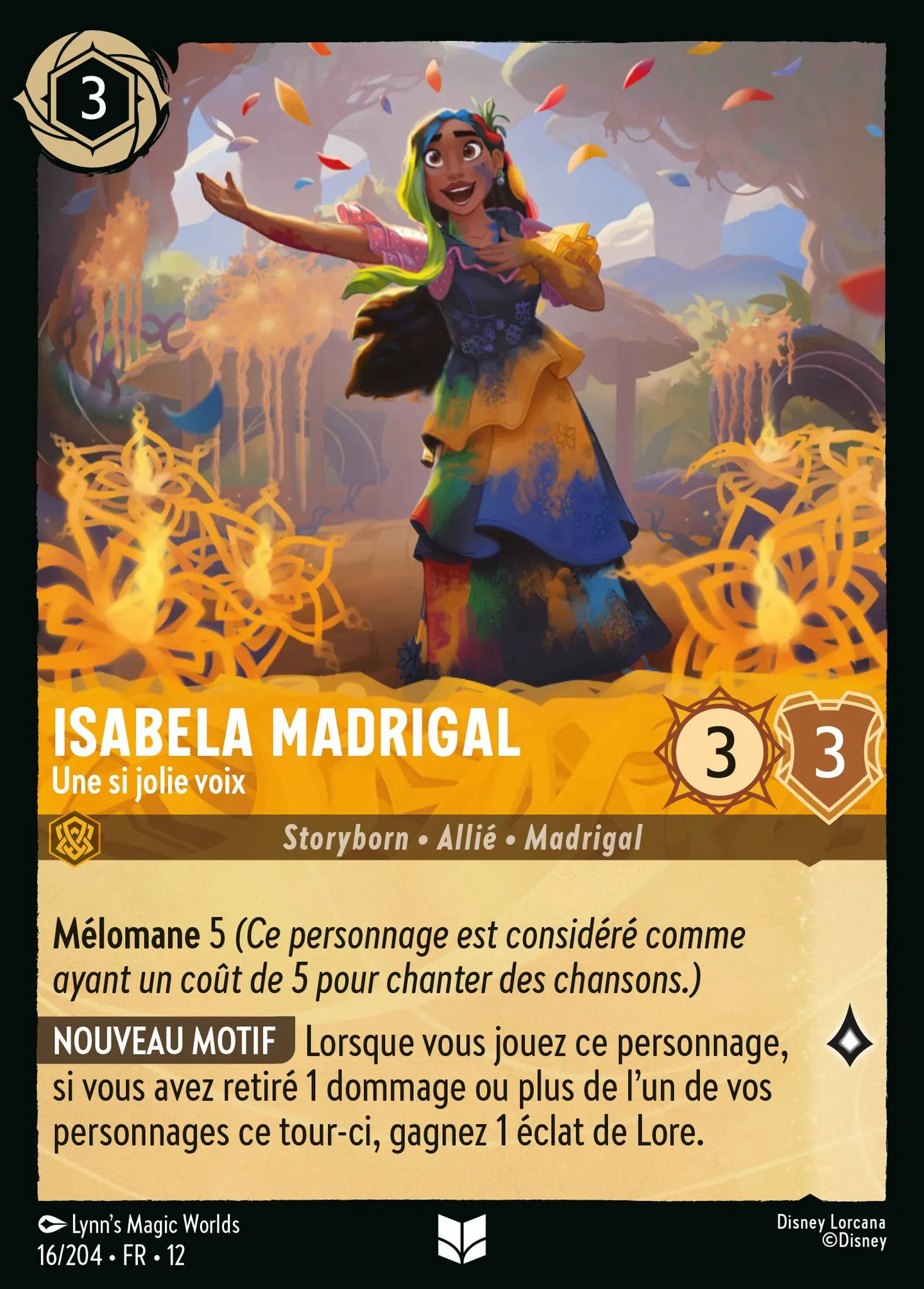 Isabela Madrigal - Une si jolie voix — Wilds Unknown — Lorcana