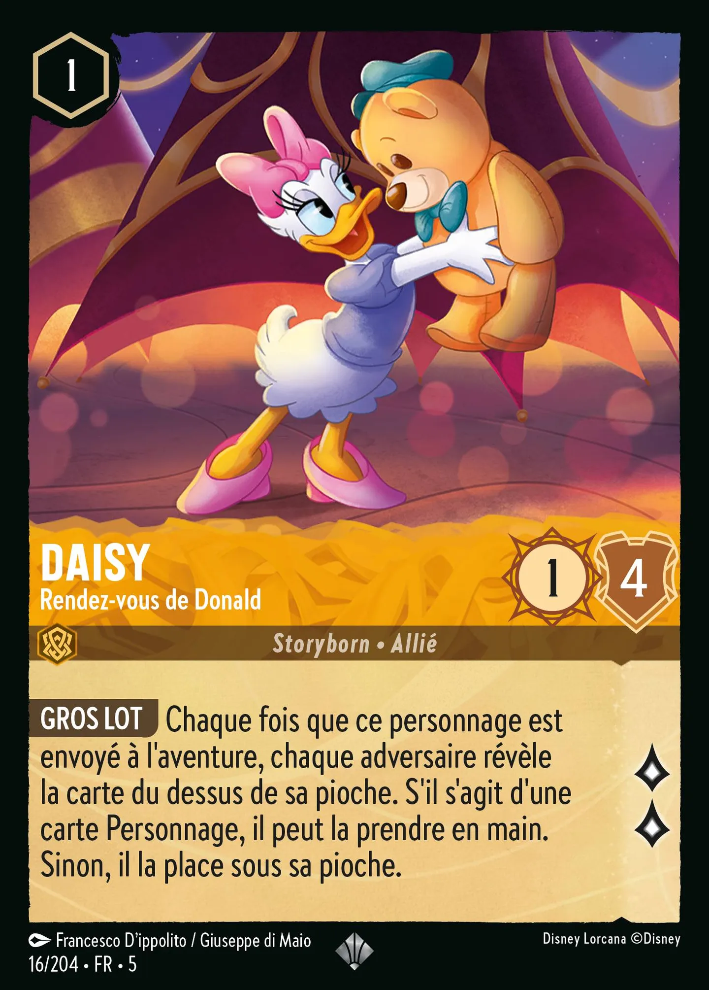 Daisy - Rendez-vous de Donald — Shimmering Skies — Lorcana
