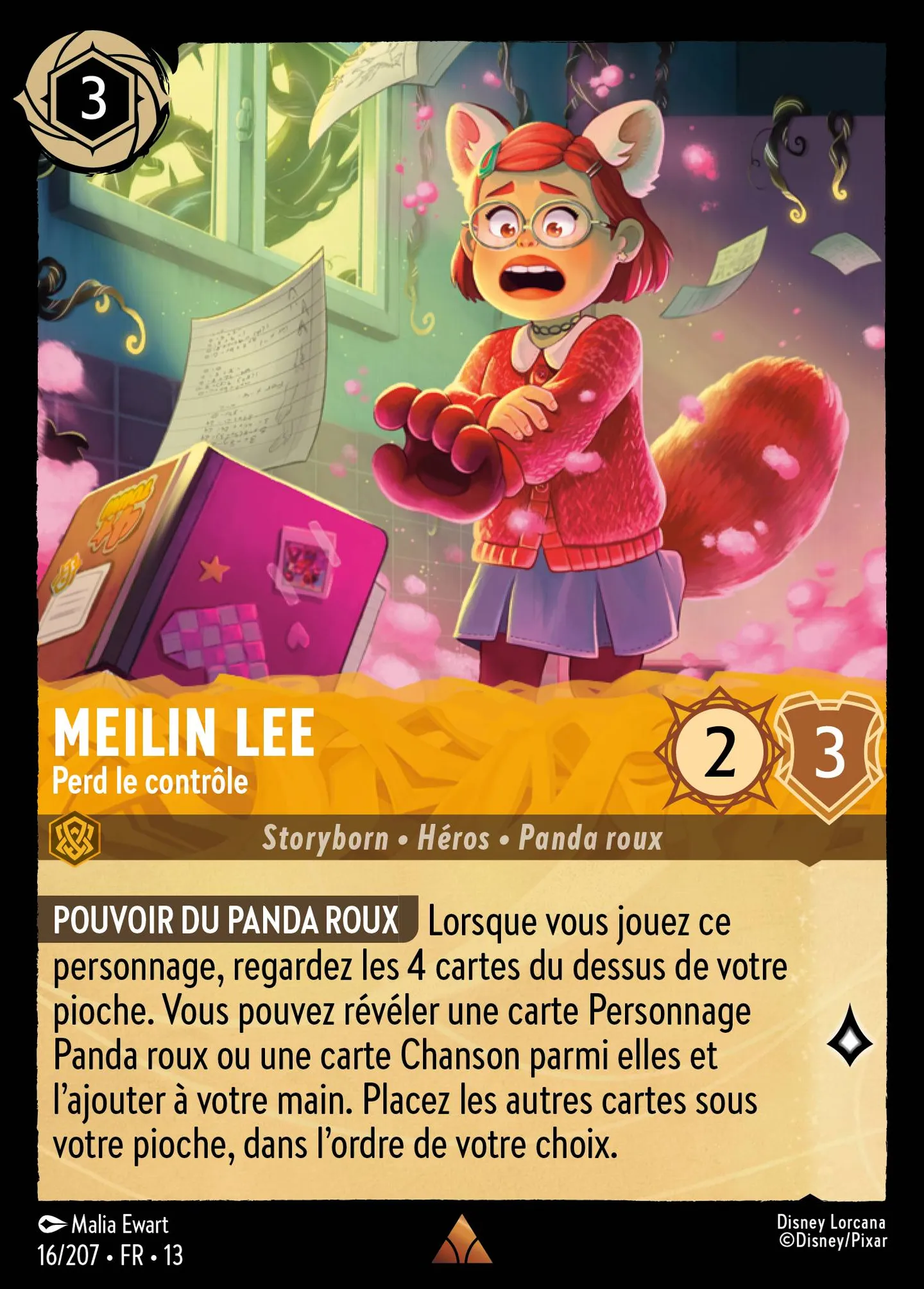 Meilin Lee - Perd le contrôle — Attack of the Vine! — Lorcana