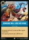Product image for Someone Will Lose His Head