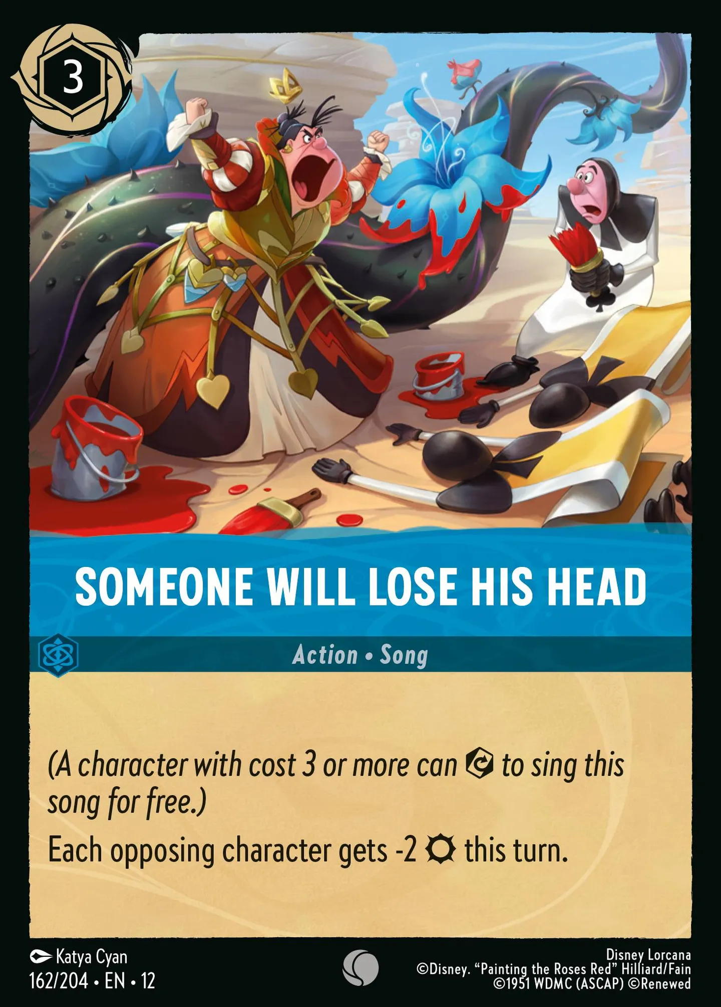 Someone Will Lose His Head — Wilds Unknown — Lorcana