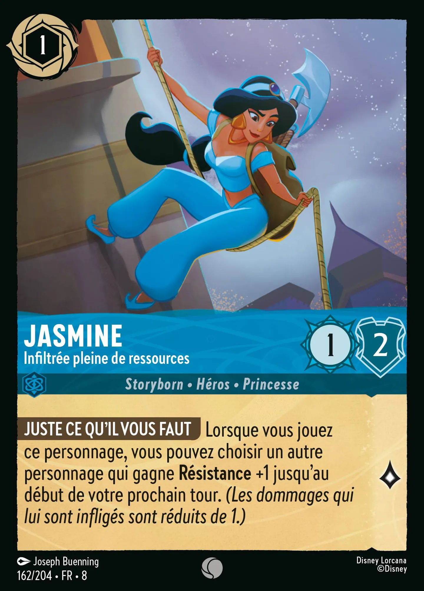 Jasmine - Infiltrée pleine de ressources — The Reign of Jafar — Lorcana
