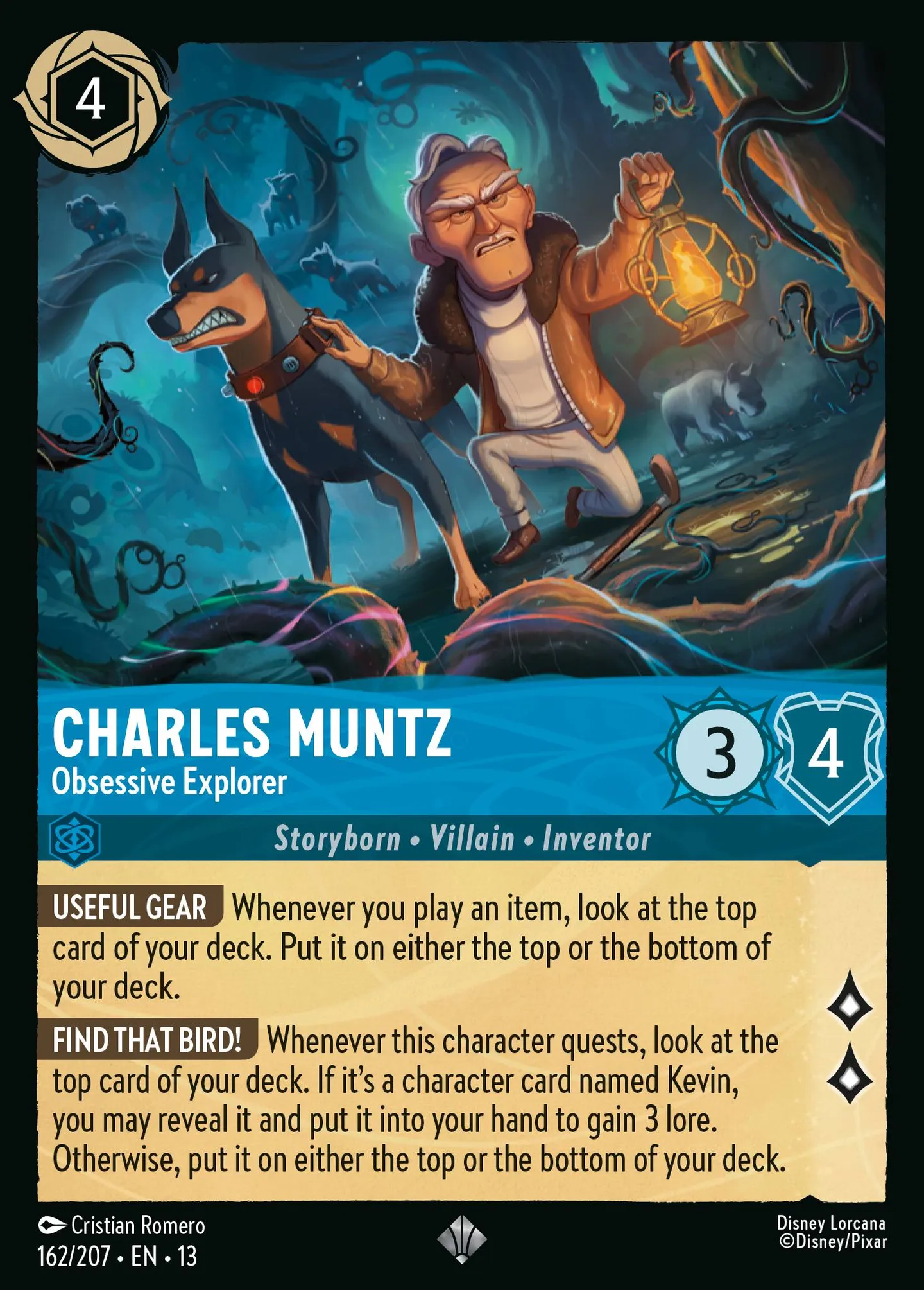 Charles Muntz - Obsessive Explorer — Attack of the Vine! — Lorcana