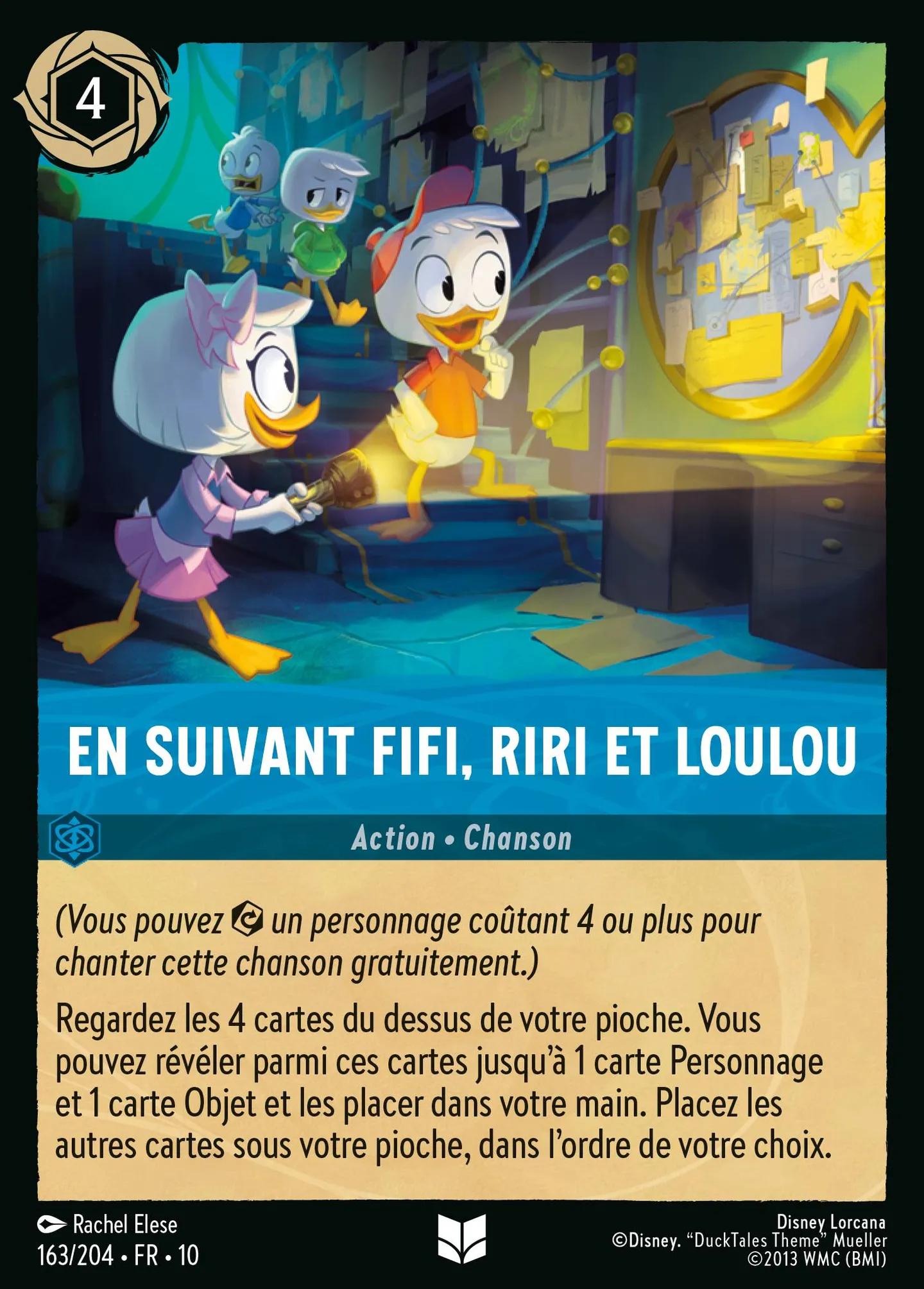 En suivant Fifi, Riri et Loulou — Whispers in the Well — Lorcana