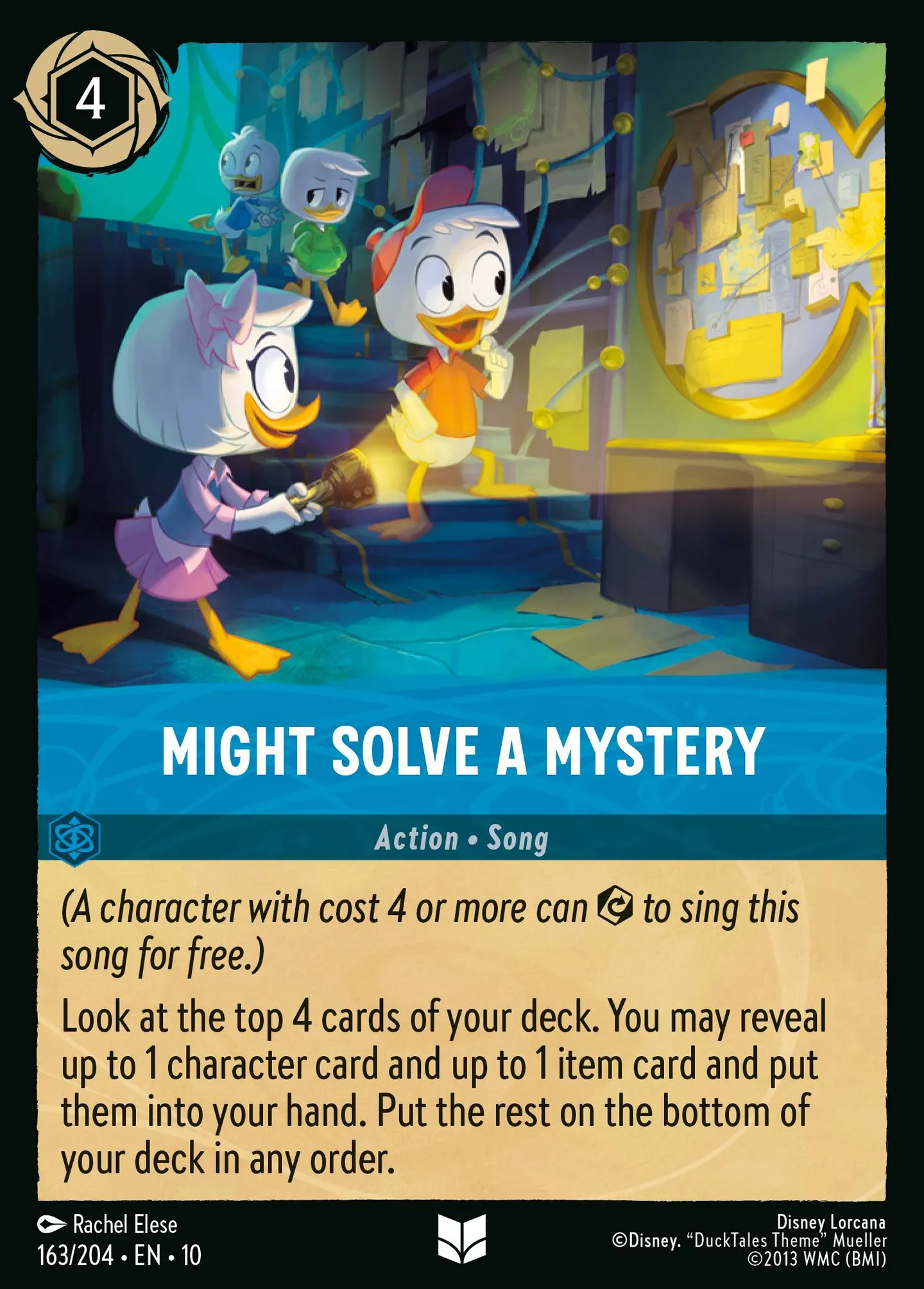 Might Solve a Mystery — Whispers in the Well — Lorcana