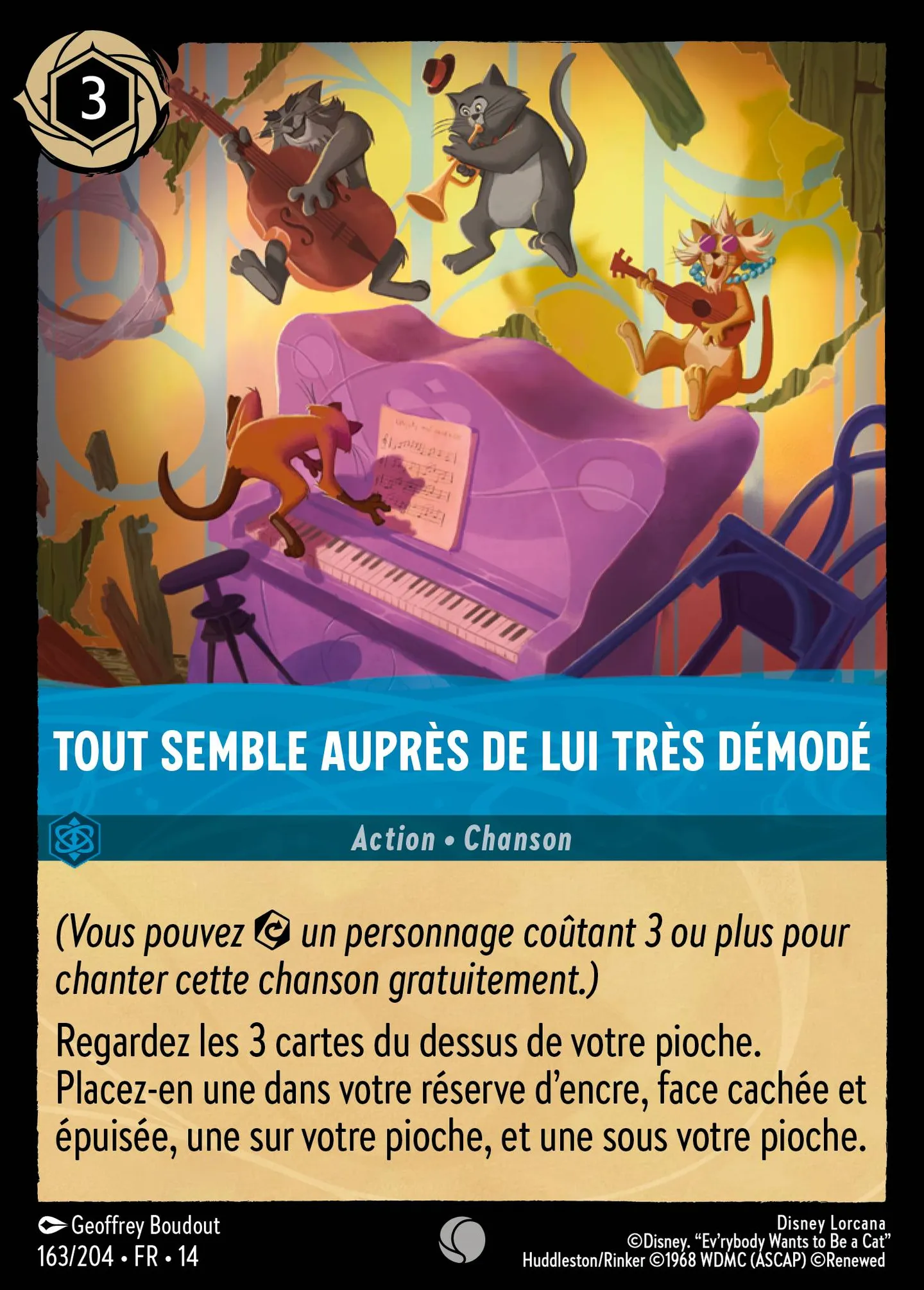 Tout semble auprès de lui très démodé — Hyperia City — Lorcana