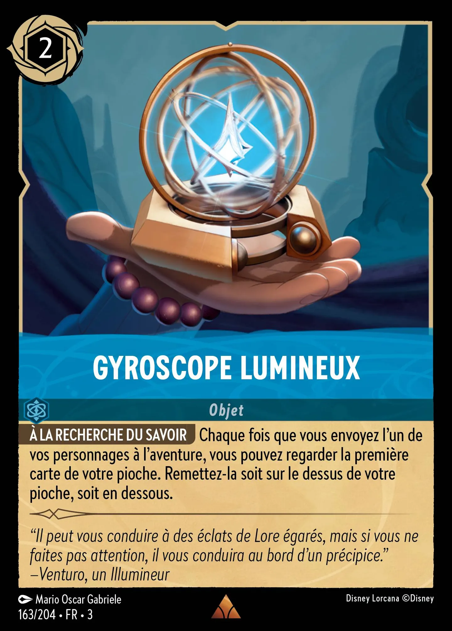 Gyroscope lumineux — Into the Inklands — Lorcana