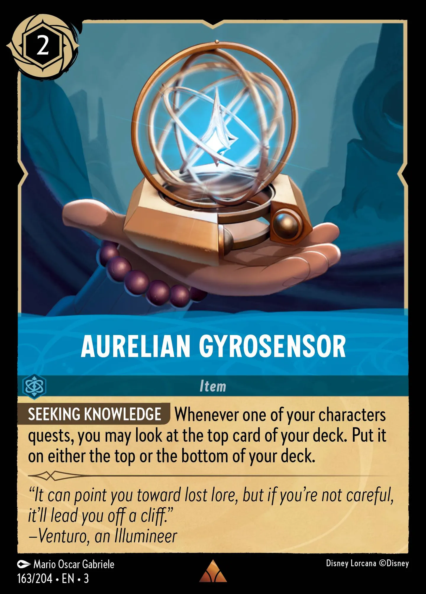 Aurelian Gyrosensor — Into the Inklands — Lorcana