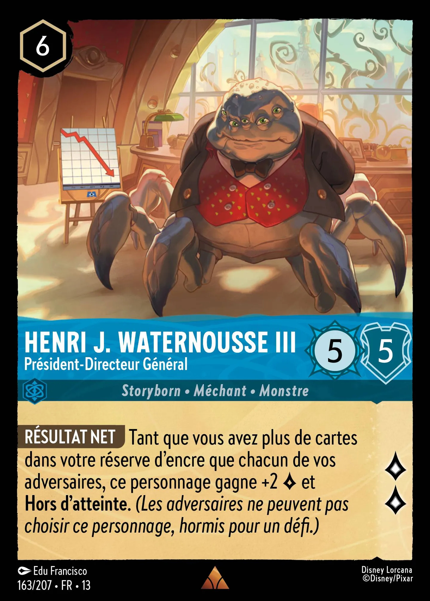 Henri J. Waternousse III - Président-Directeur Général — Attack of the Vine! — Lorcana
