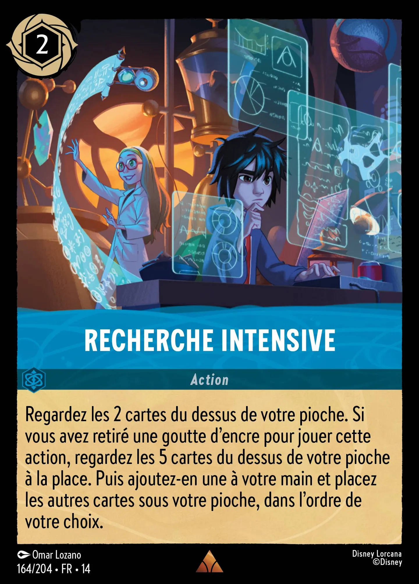 Recherche intensive — Hyperia City — Lorcana