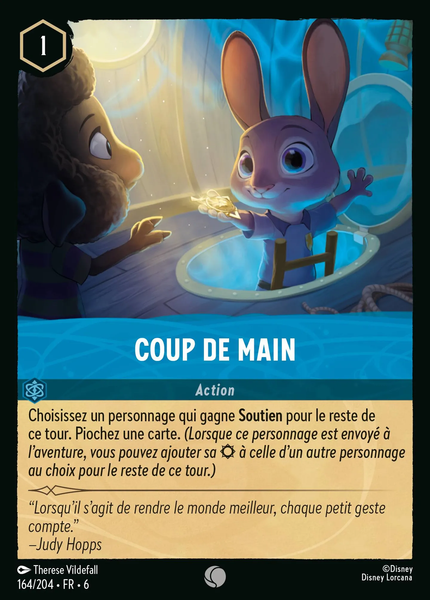 Coup de main — Azurite Sea — Lorcana