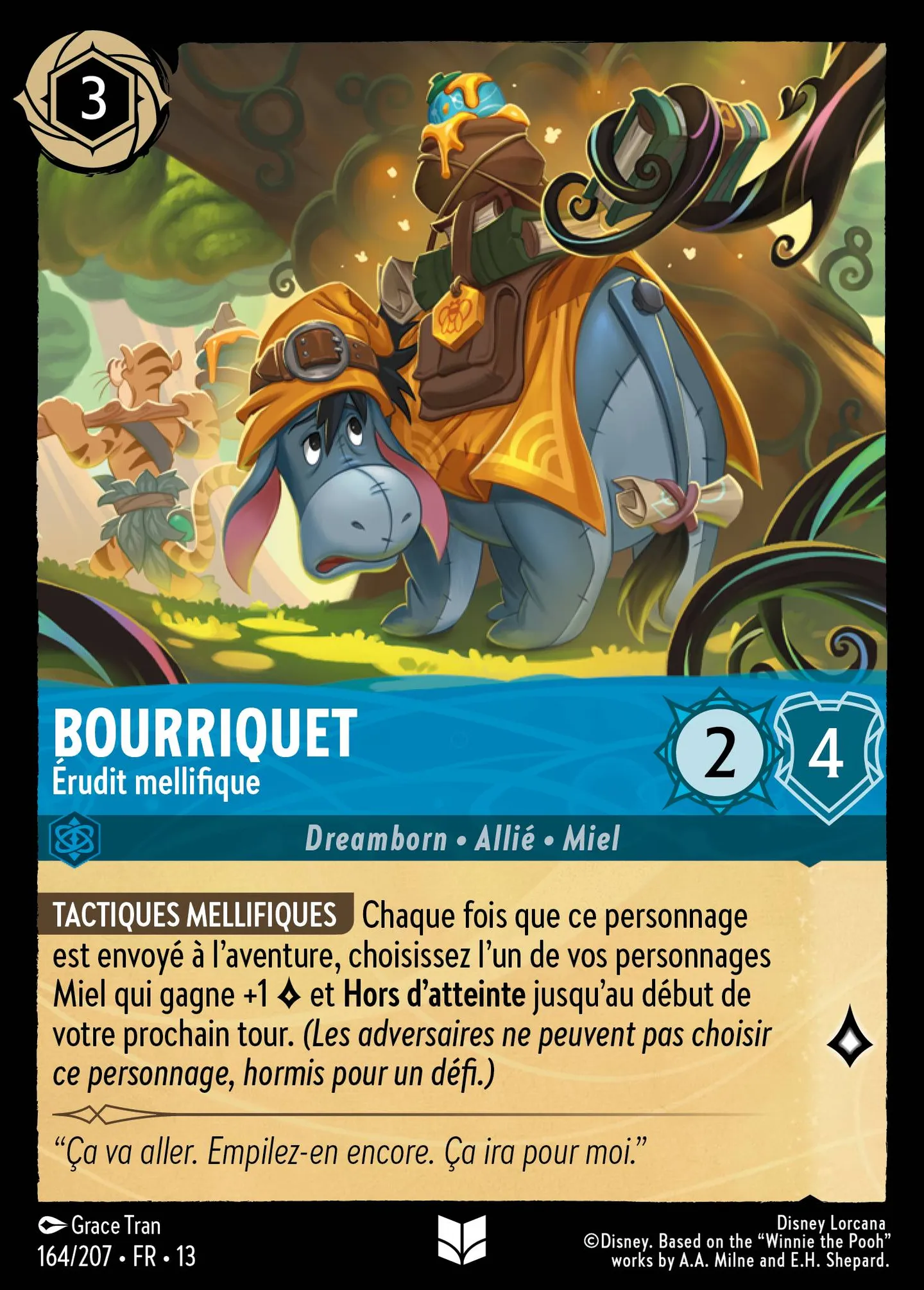 Bourriquet - Érudit mellifique — Attack of the Vine! — Lorcana