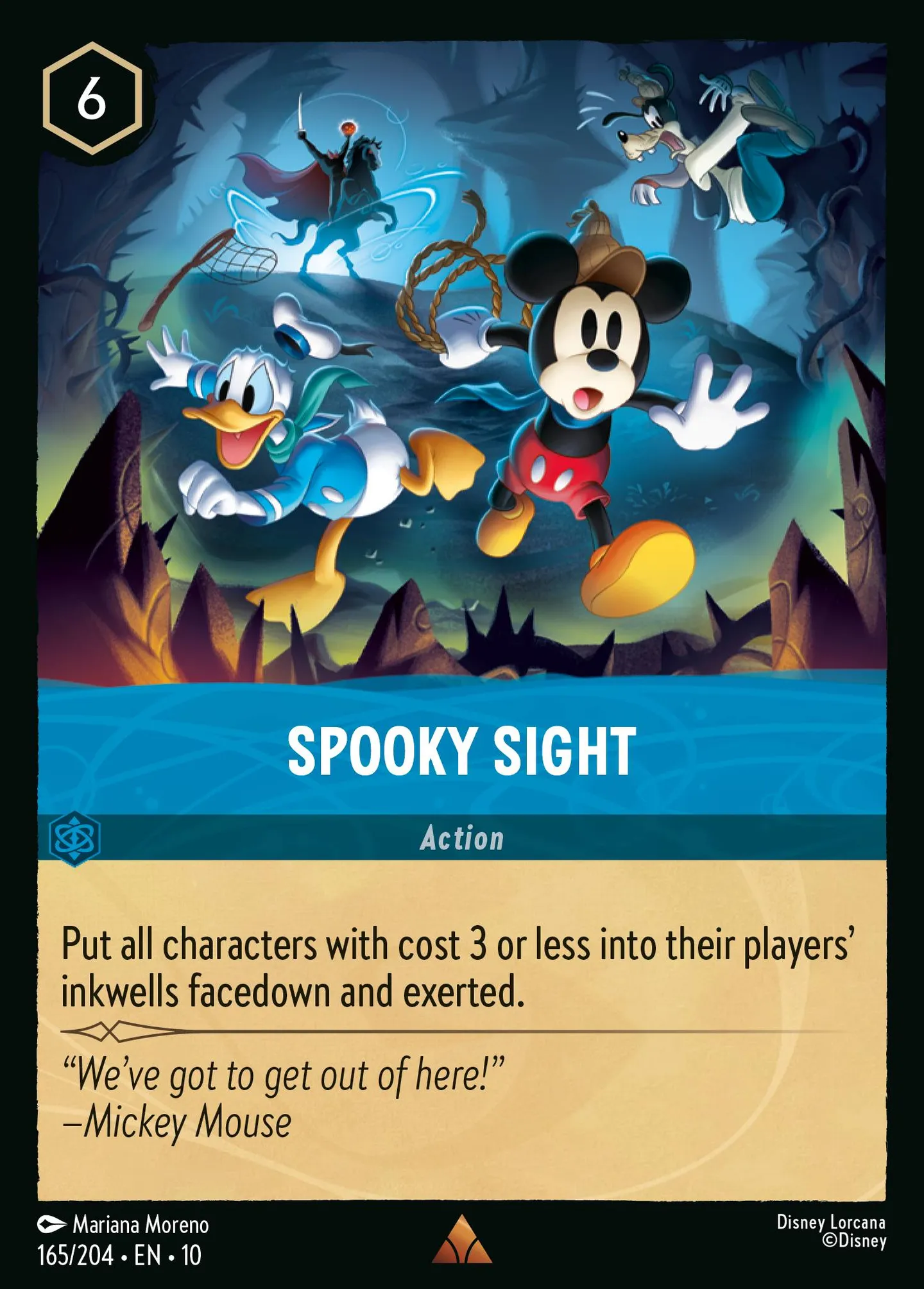 Spooky Sight — Whispers in the Well — Lorcana