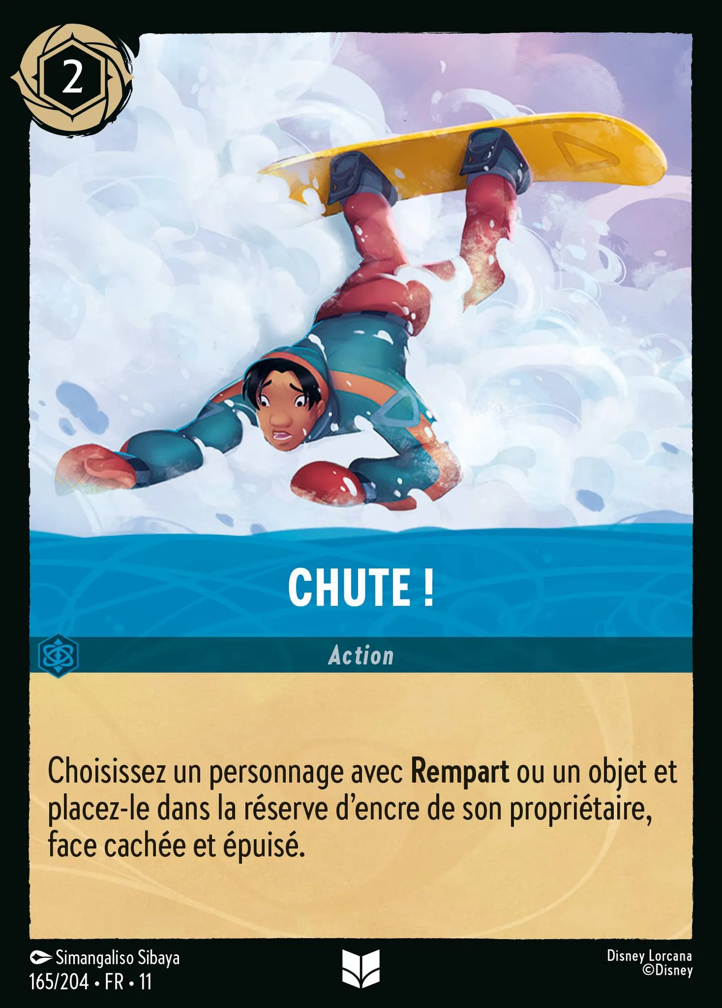 Chute ! — Winterspell — Lorcana