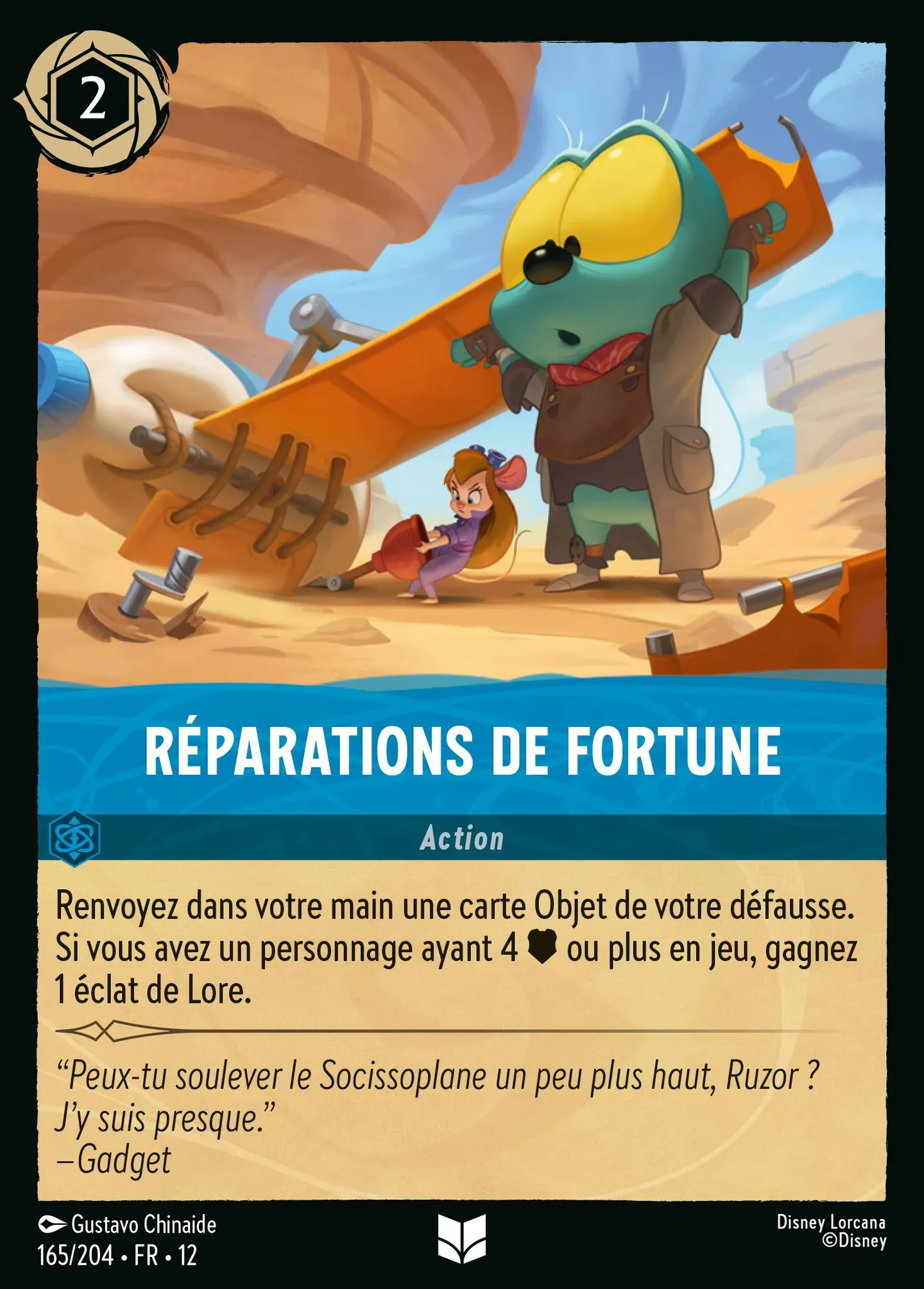 Réparations de fortune — Wilds Unknown — Lorcana