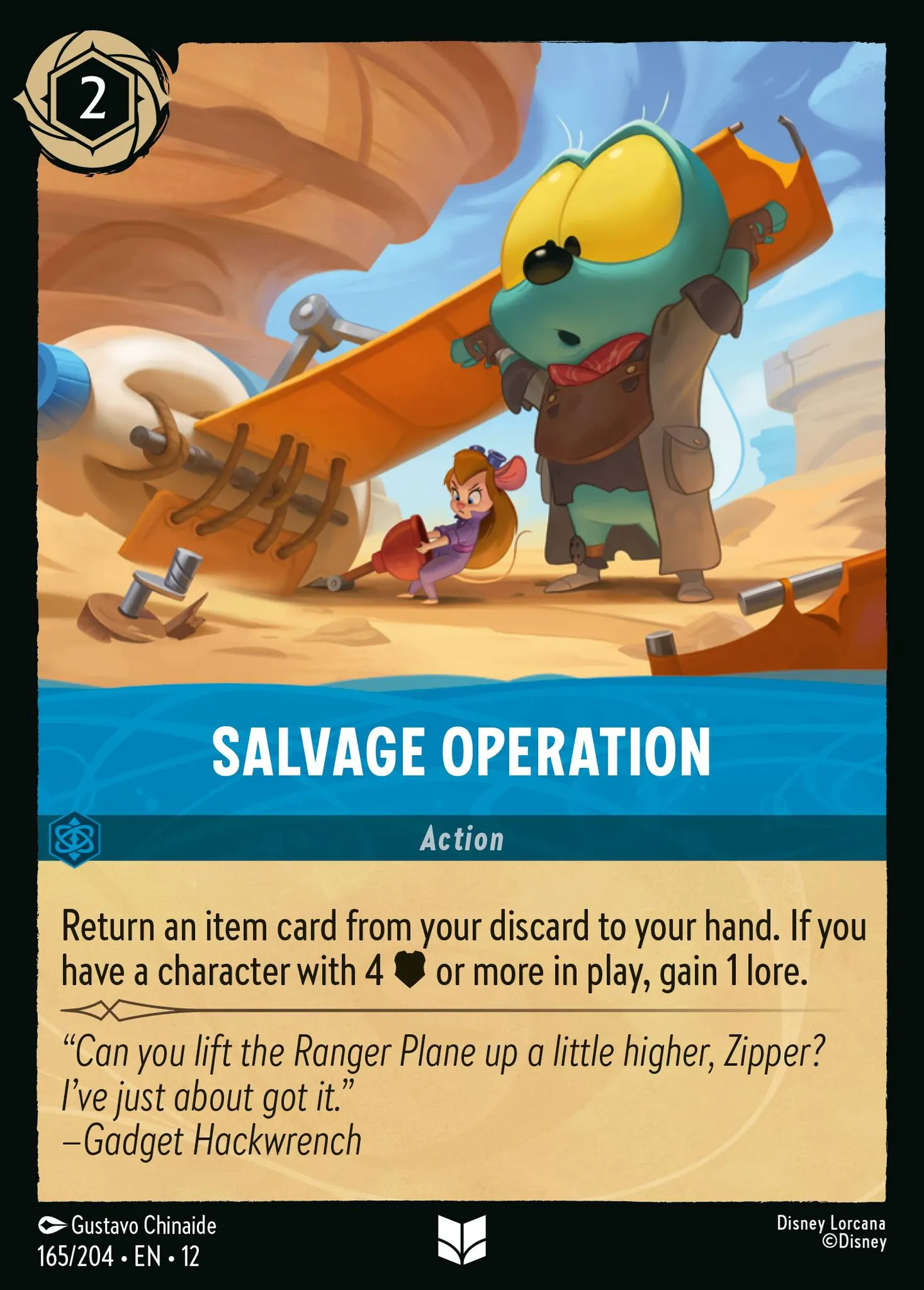 Salvage Operation — Wilds Unknown — Lorcana