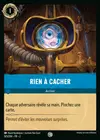 Product image for Rien à cacher
