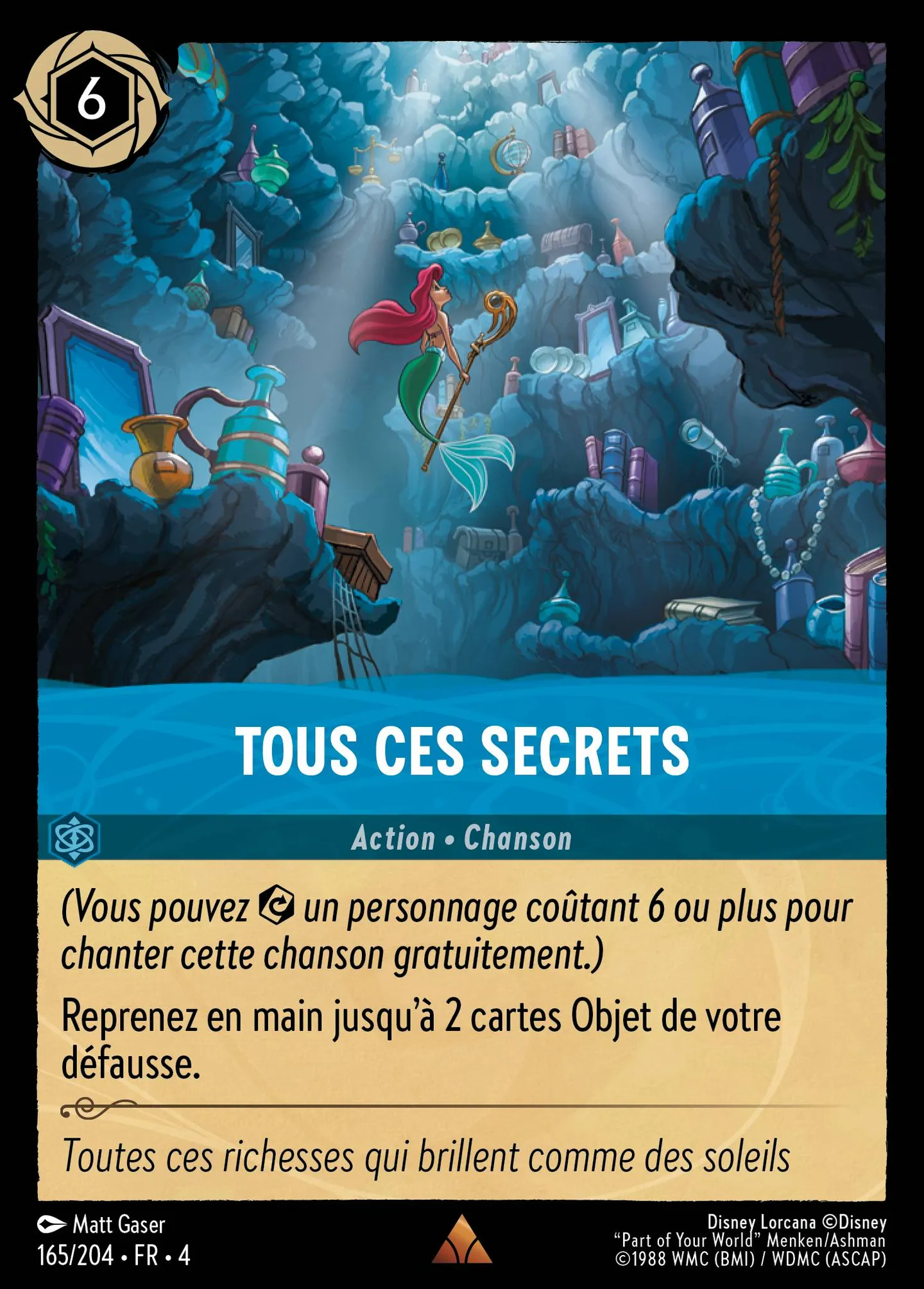 Tous ces Secrets — Ursula's Return — Lorcana