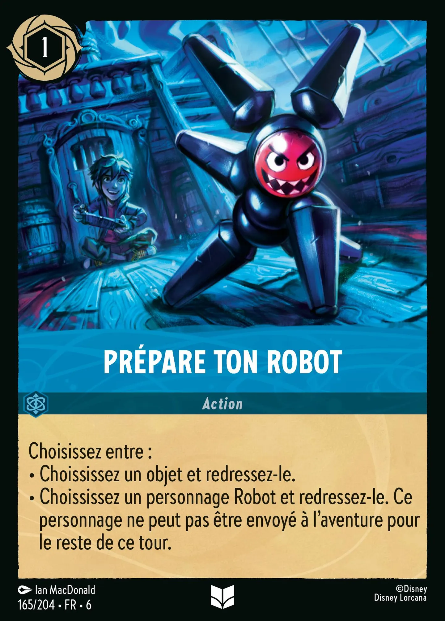 Prépare ton robot — Azurite Sea — Lorcana