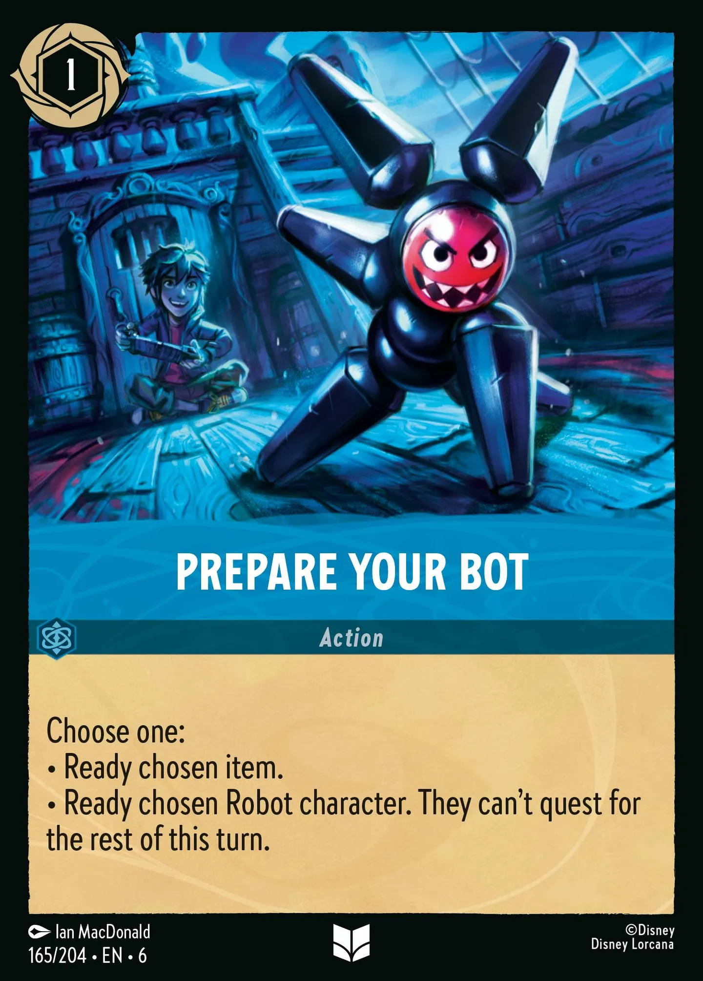 Prépare ton robot — Azurite Sea — Lorcana