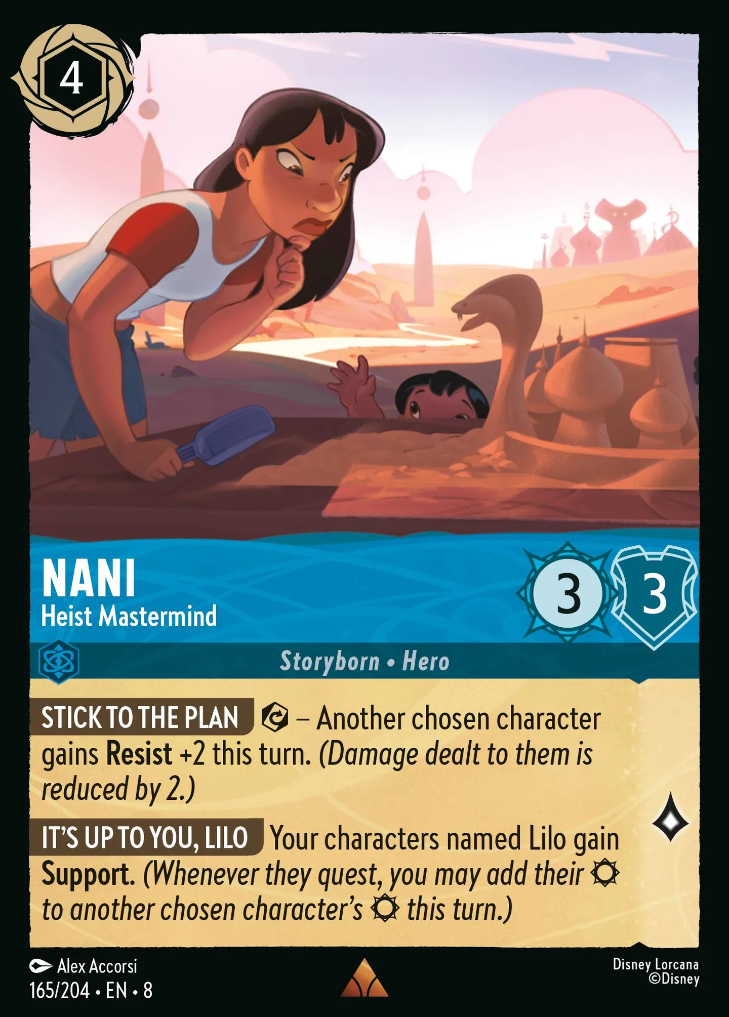 Nani - Heist Mastermind — The Reign of Jafar — Lorcana