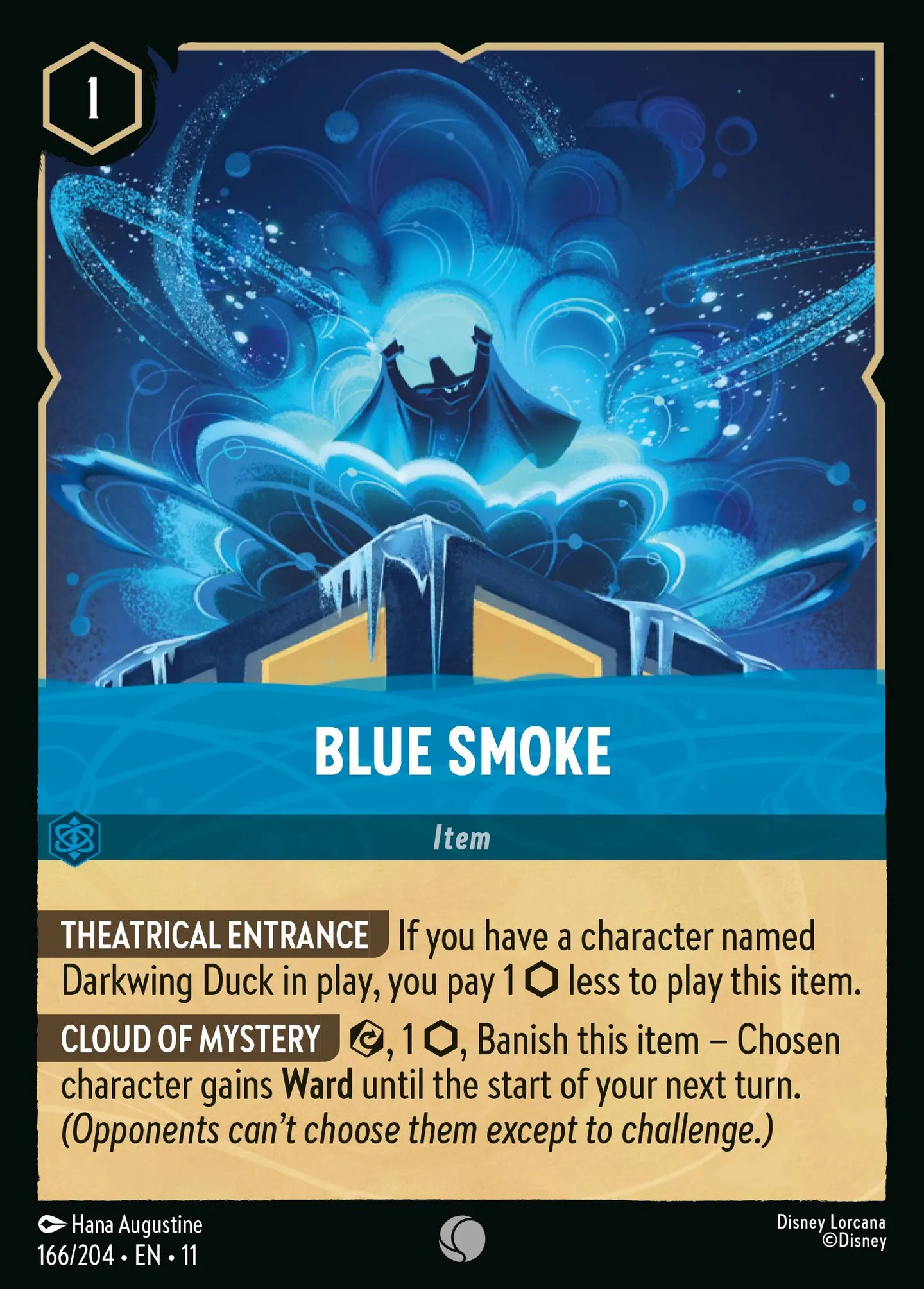 Blue Smoke — Winterspell — Lorcana