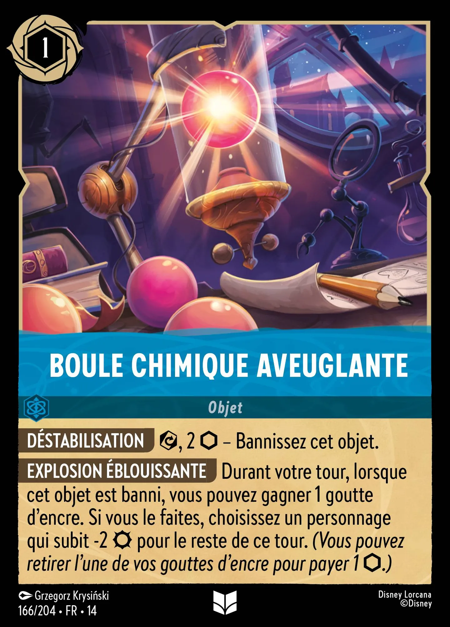 Boule chimique aveuglante — Hyperia City — Lorcana