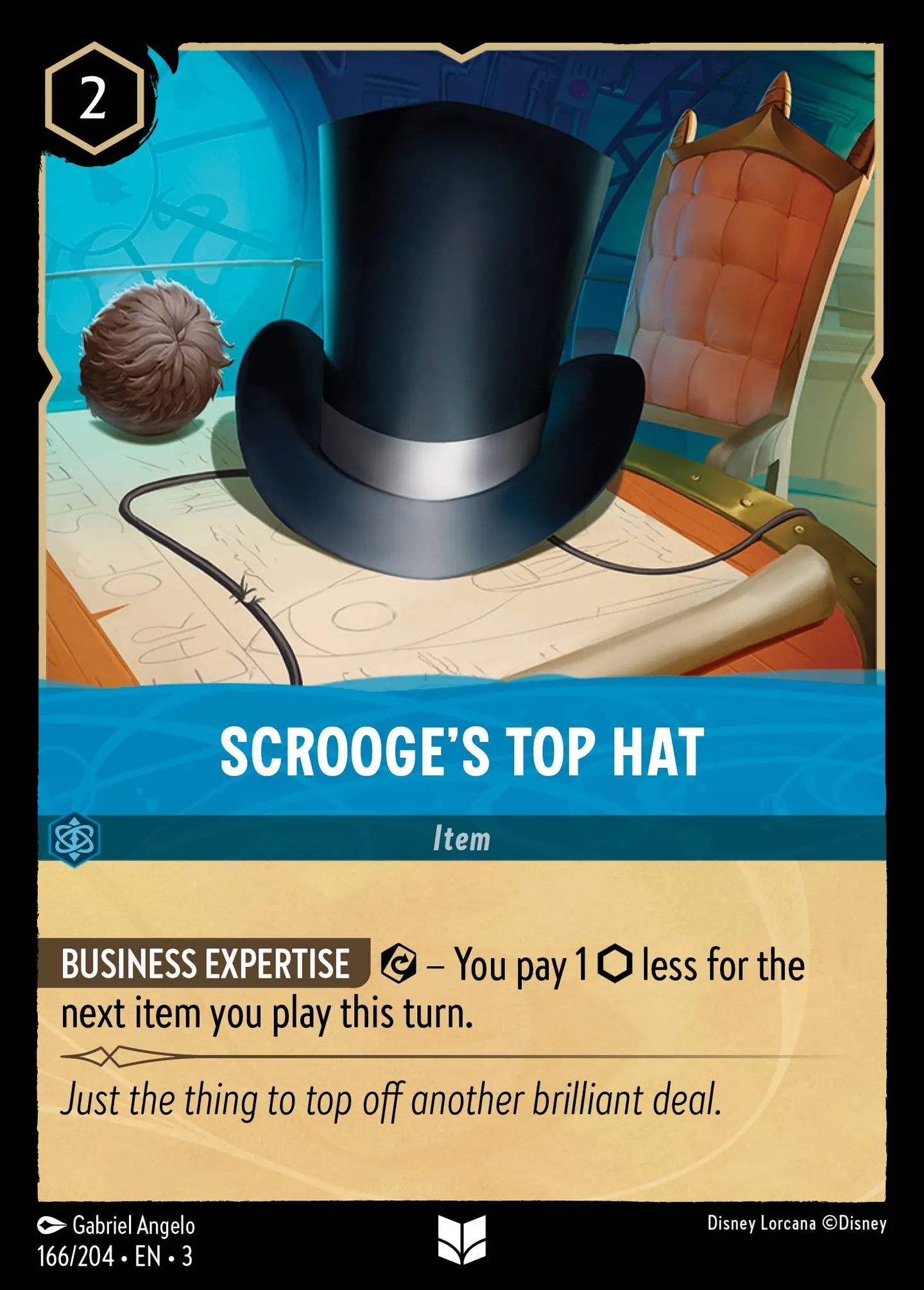 Scrooge's Top Hat — Into the Inklands — Lorcana