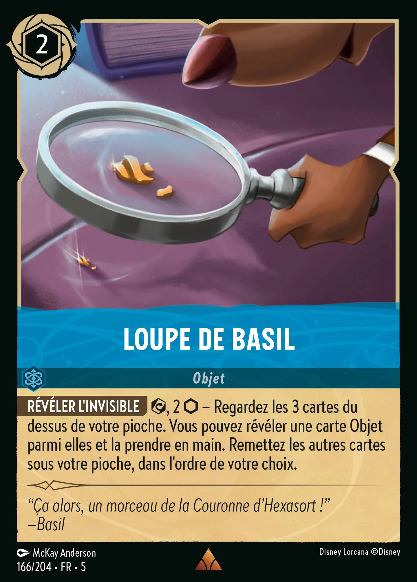 Loupe de Basil — Shimmering Skies — Lorcana