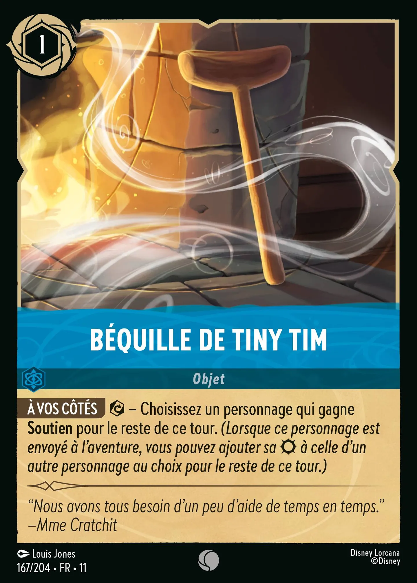 Béquille de Tiny Tim — Winterspell — Lorcana