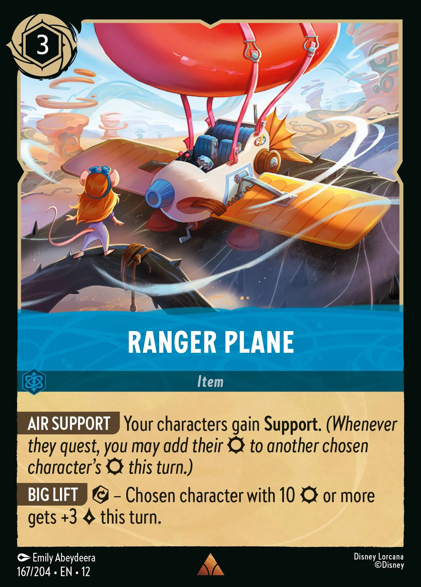 Ranger Plane — Wilds Unknown — Lorcana